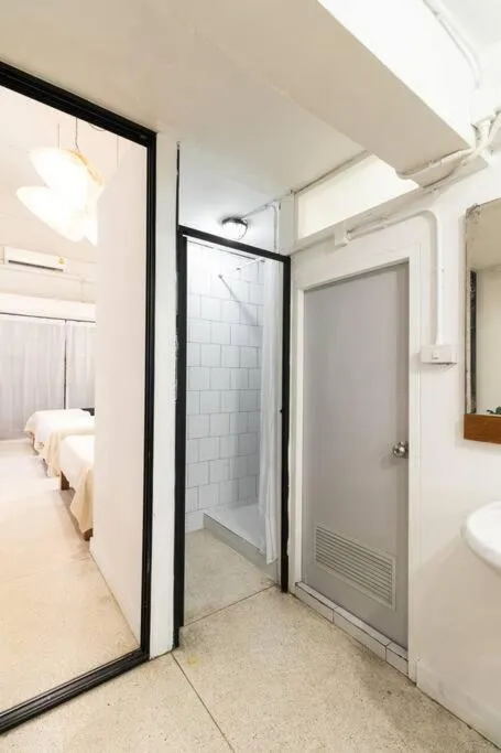 Bathroom, Bed in Near One Nimman 1 Bedroom in TownHouse