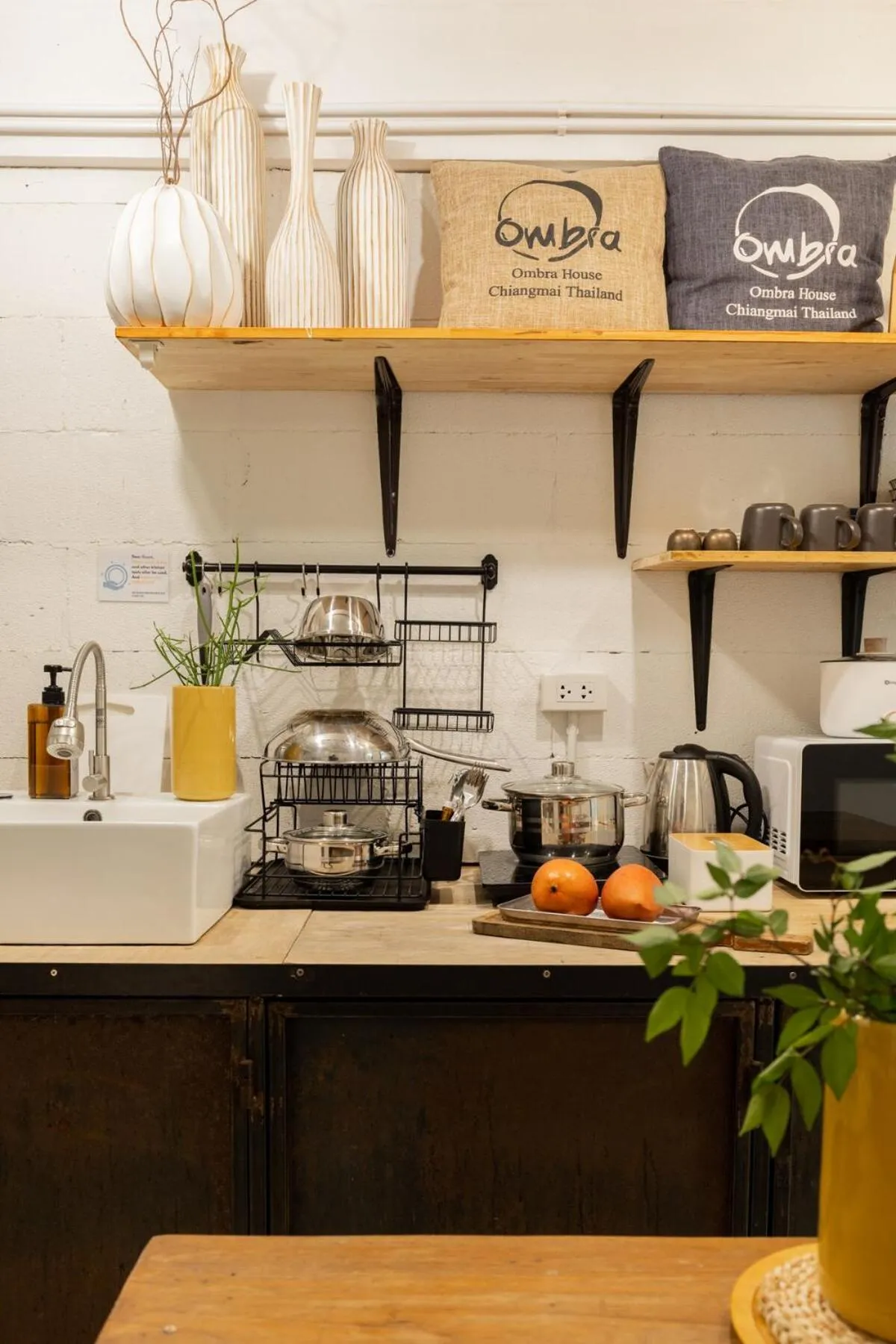 Kitchen or kitchenette in Near One Nimman 1 Bedroom in TownHouse