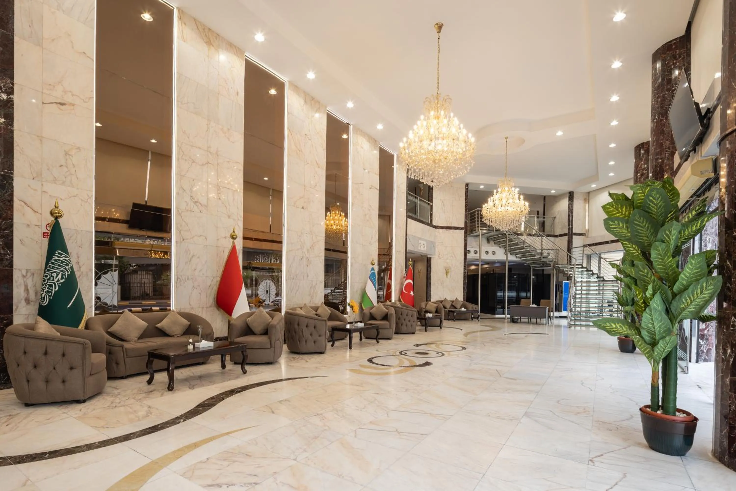 Seating area in Mahd Al Resala 1 Hotel