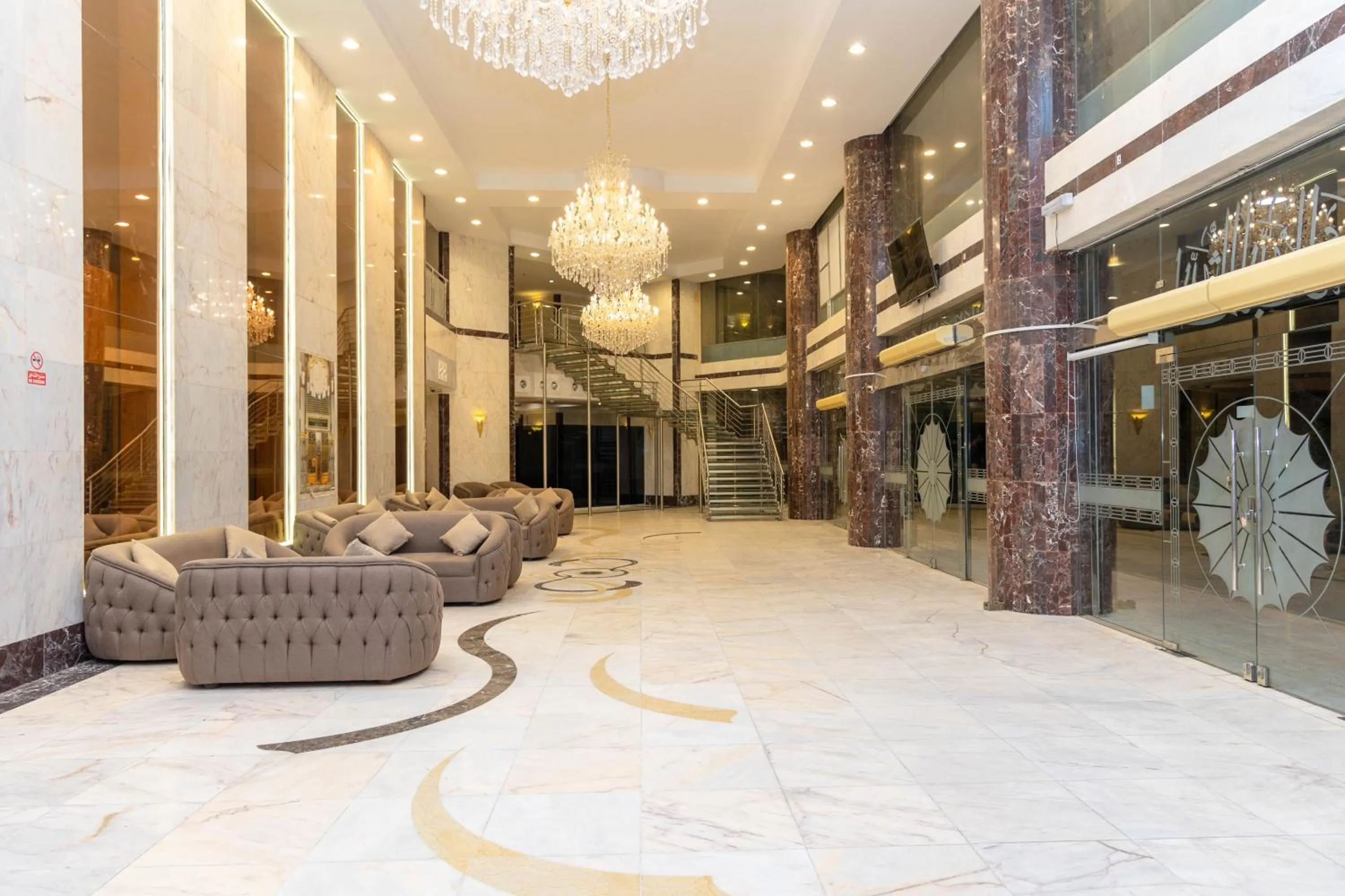 Seating area in Mahd Al Resala 1 Hotel