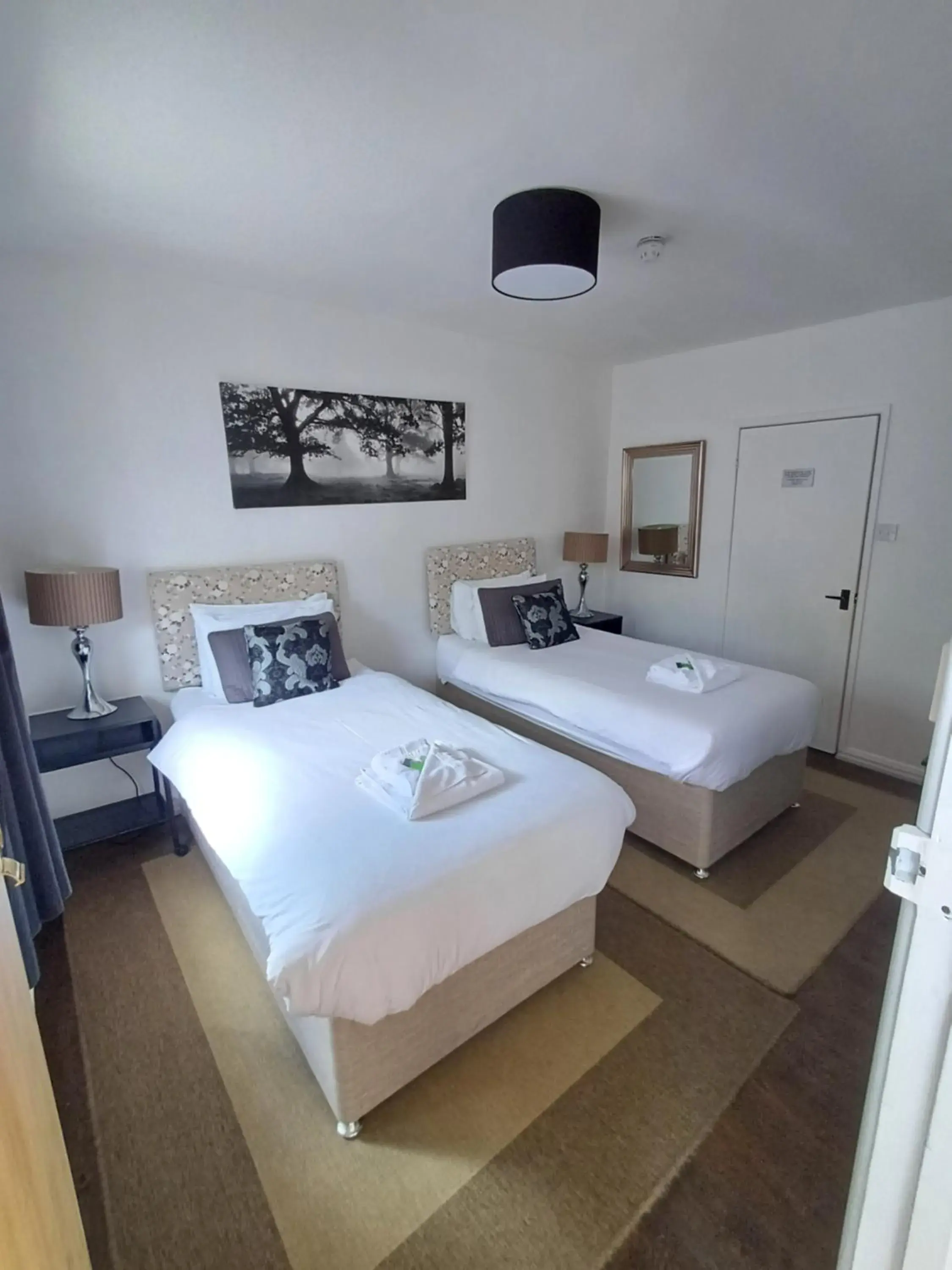 Twin Room in Northover Manor Hotel Twin Room in Northover Manor Hotel