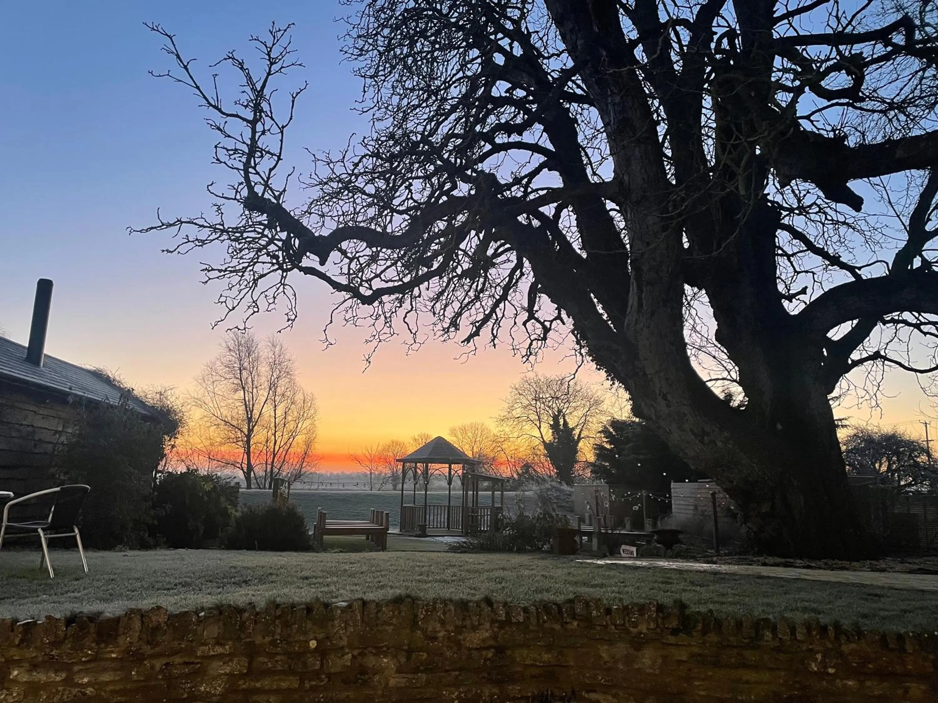 Garden in Northover Manor Hotel