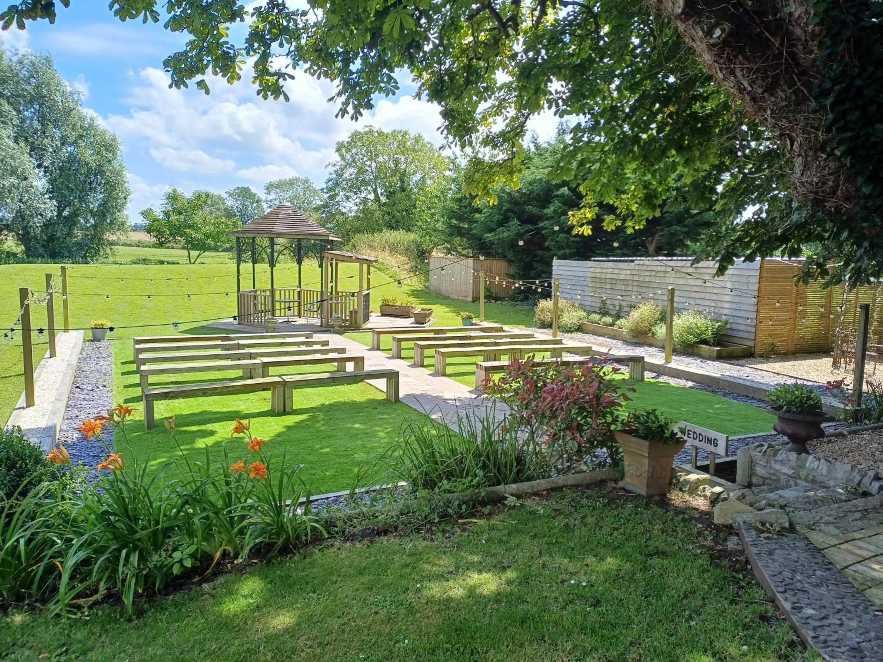 Natural landscape in Northover Manor Hotel