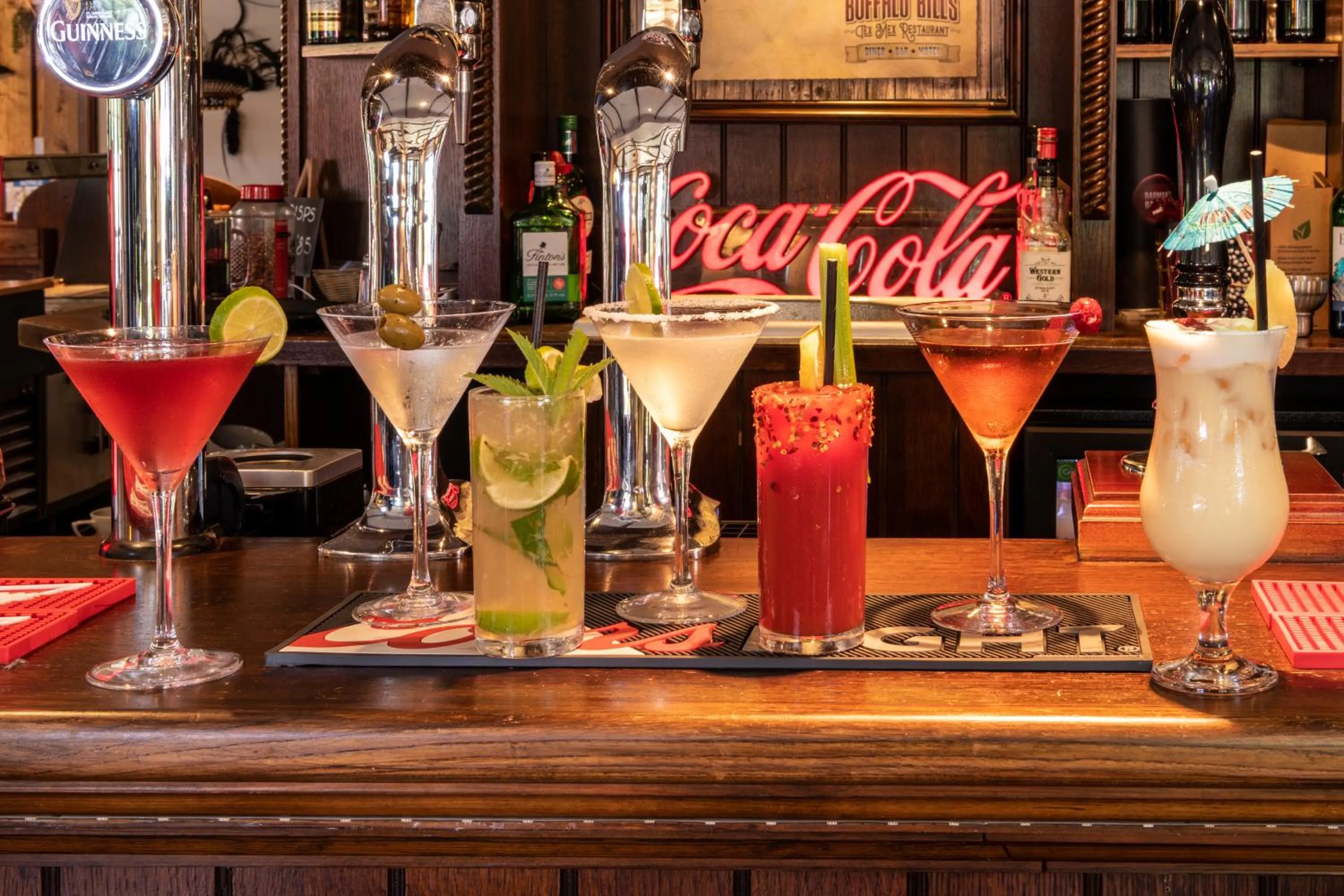 Drinks in Buffalo Bill's