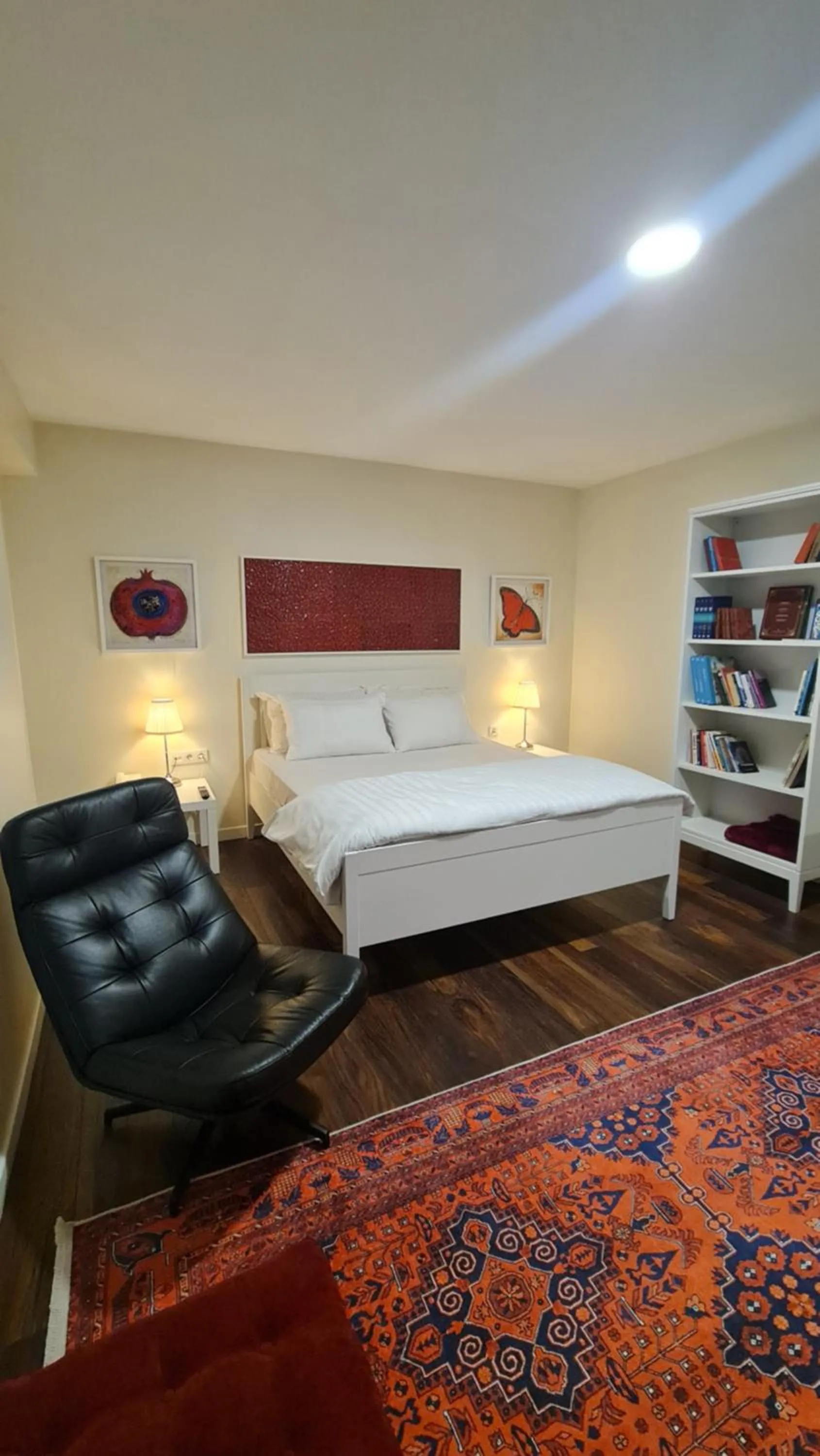 Bed in Pertevniyal Aziziye Hotel