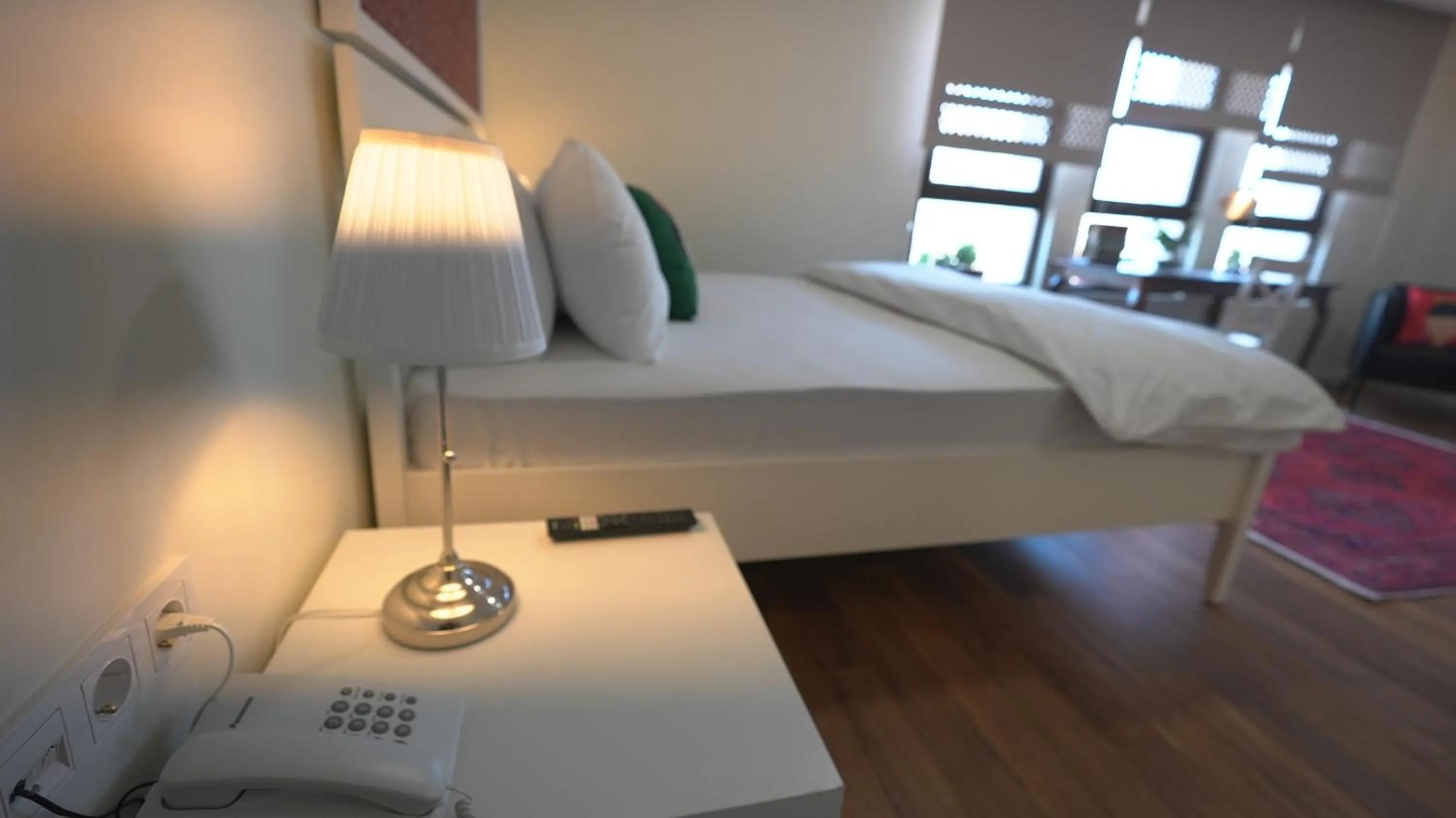 Bed in Pertevniyal Aziziye Hotel