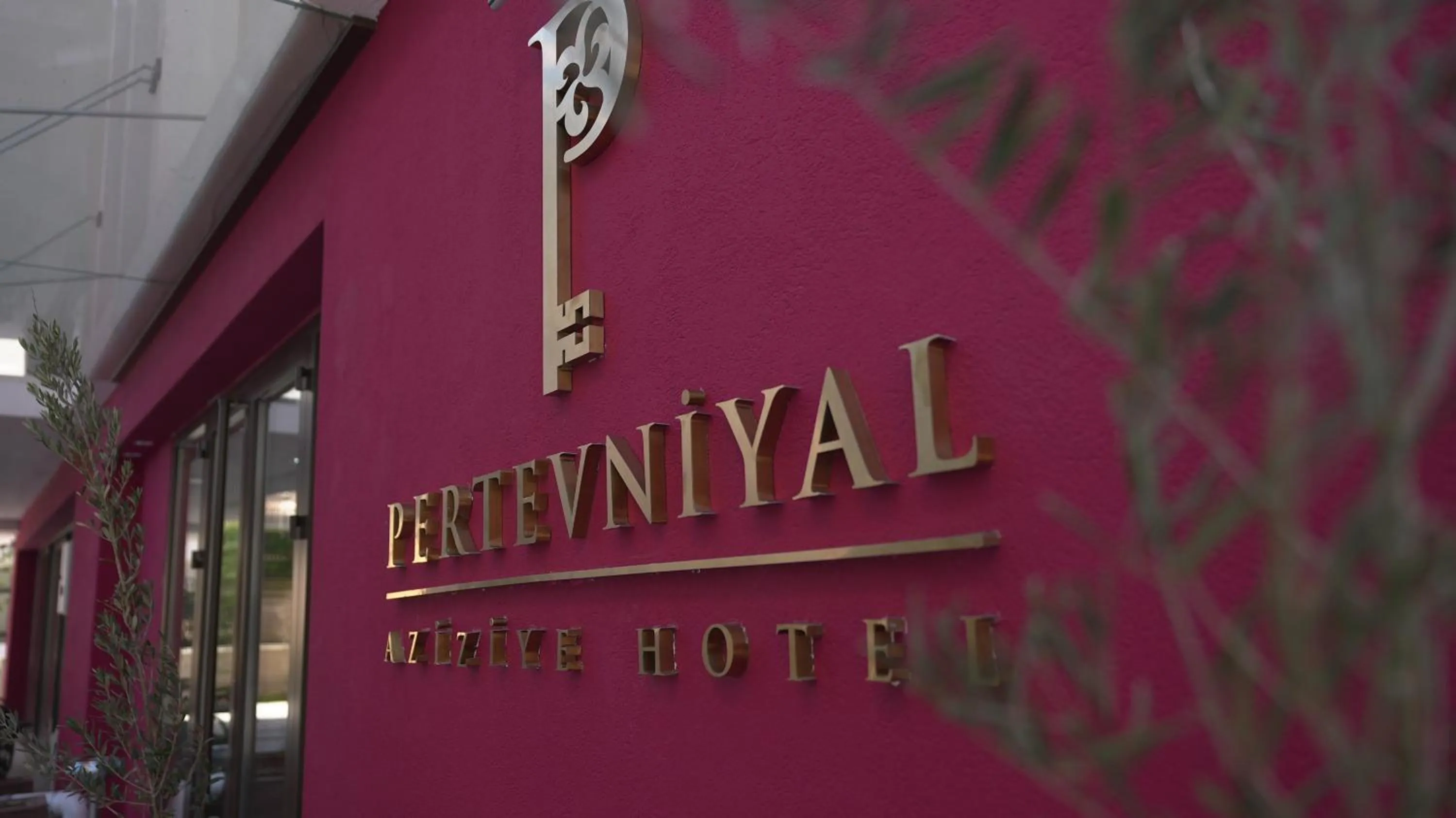 Property logo or sign in Pertevniyal Aziziye Hotel