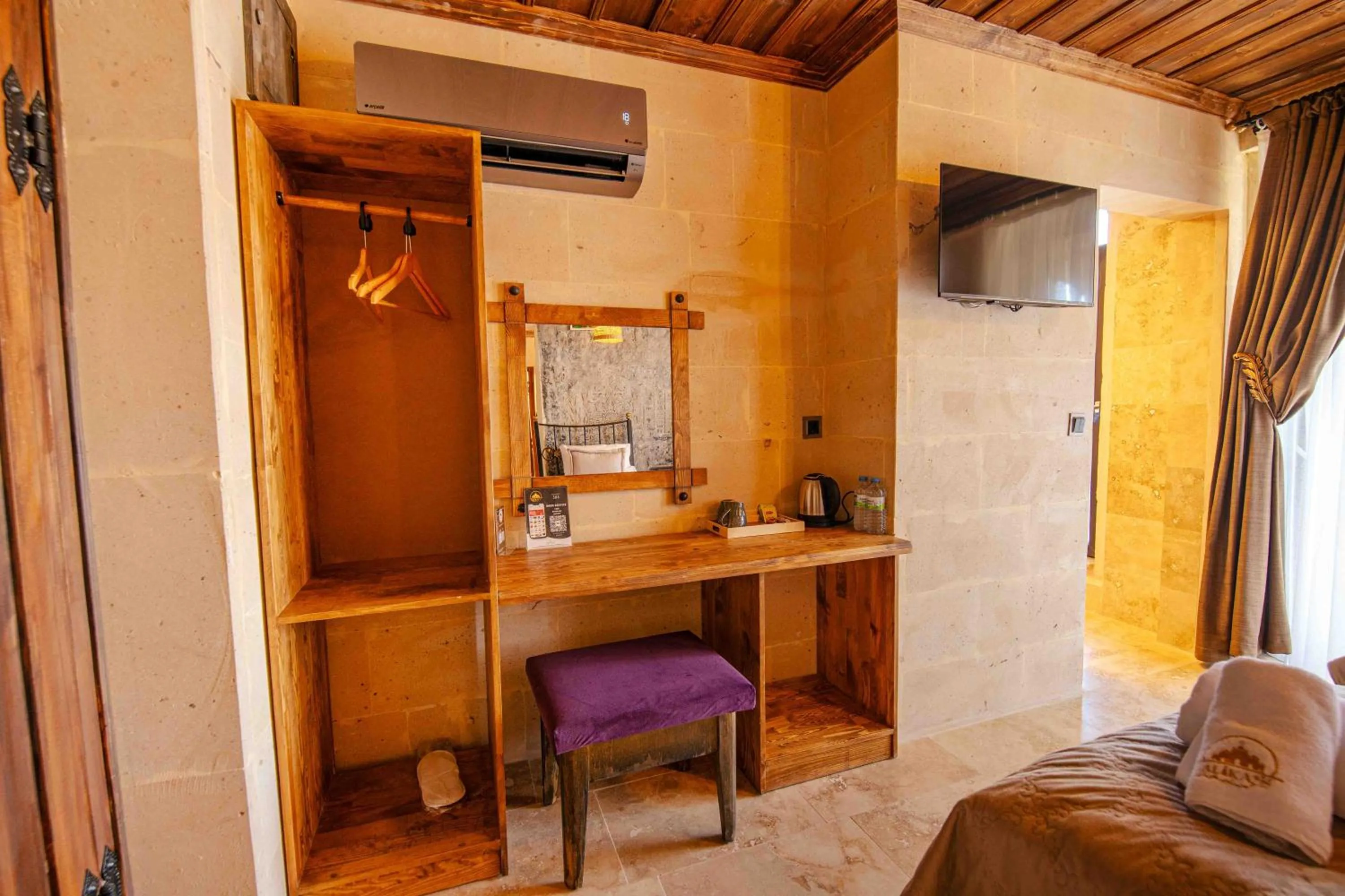 Bed in Alika Castle House