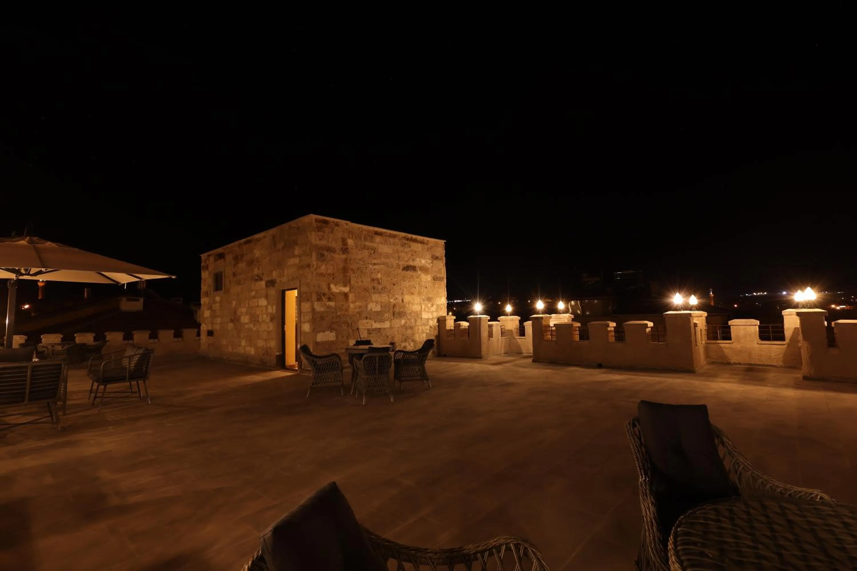 Patio in Alika Castle House