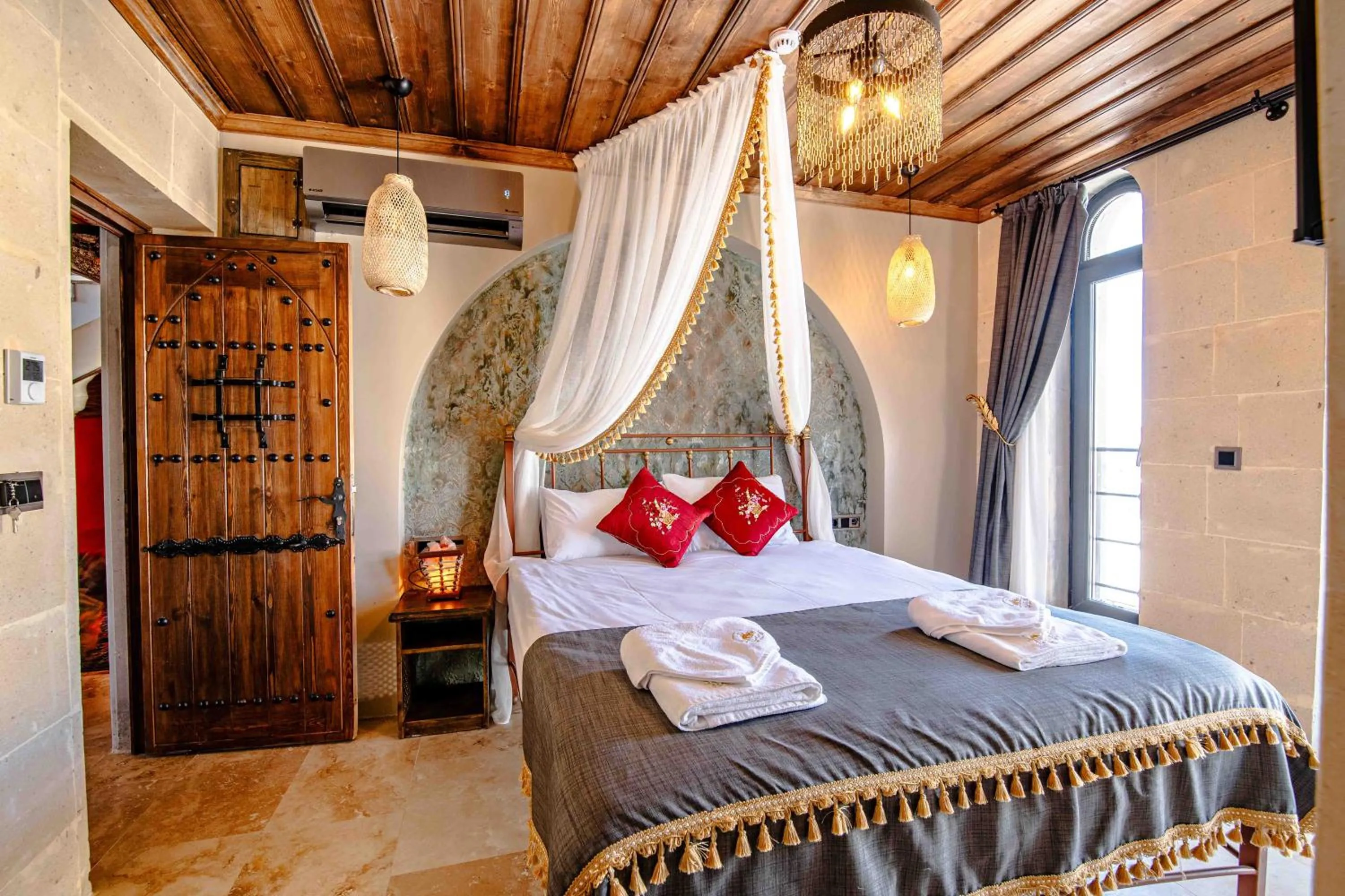 Bed in Alika Castle House