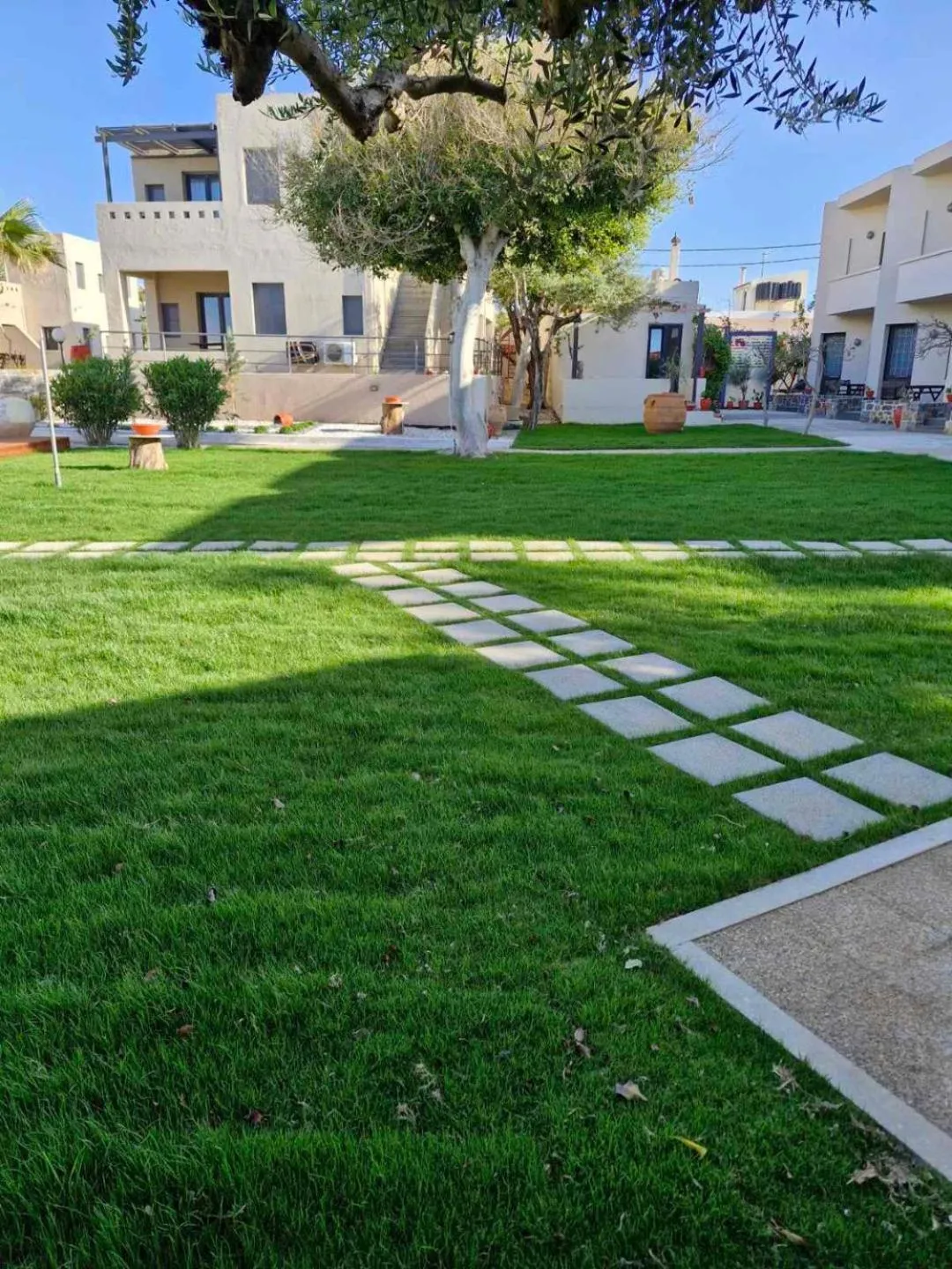 Patio in Creteco Hotel & Suites