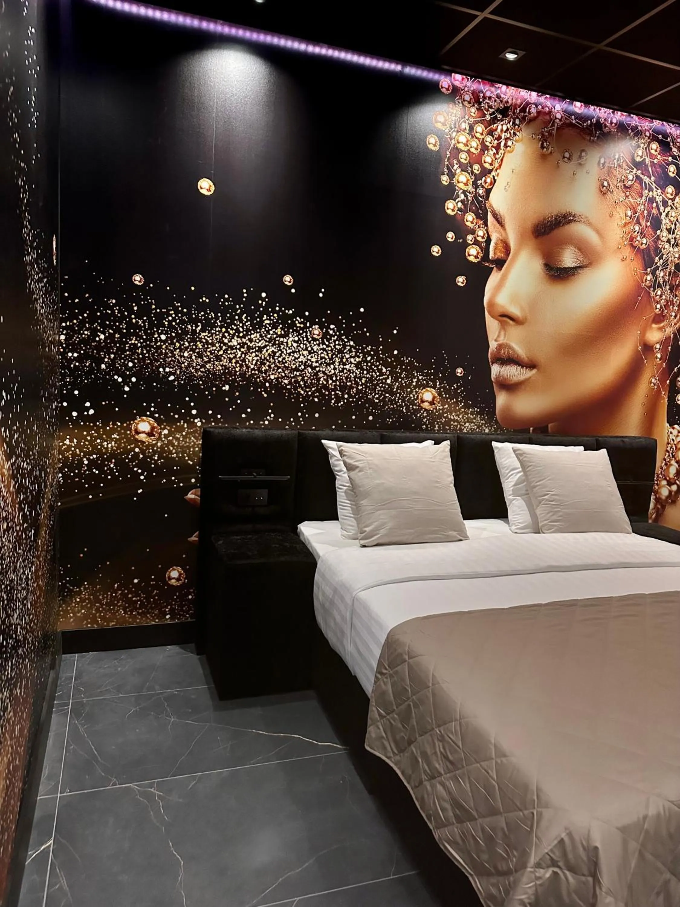 Bed in Hotel de Prince