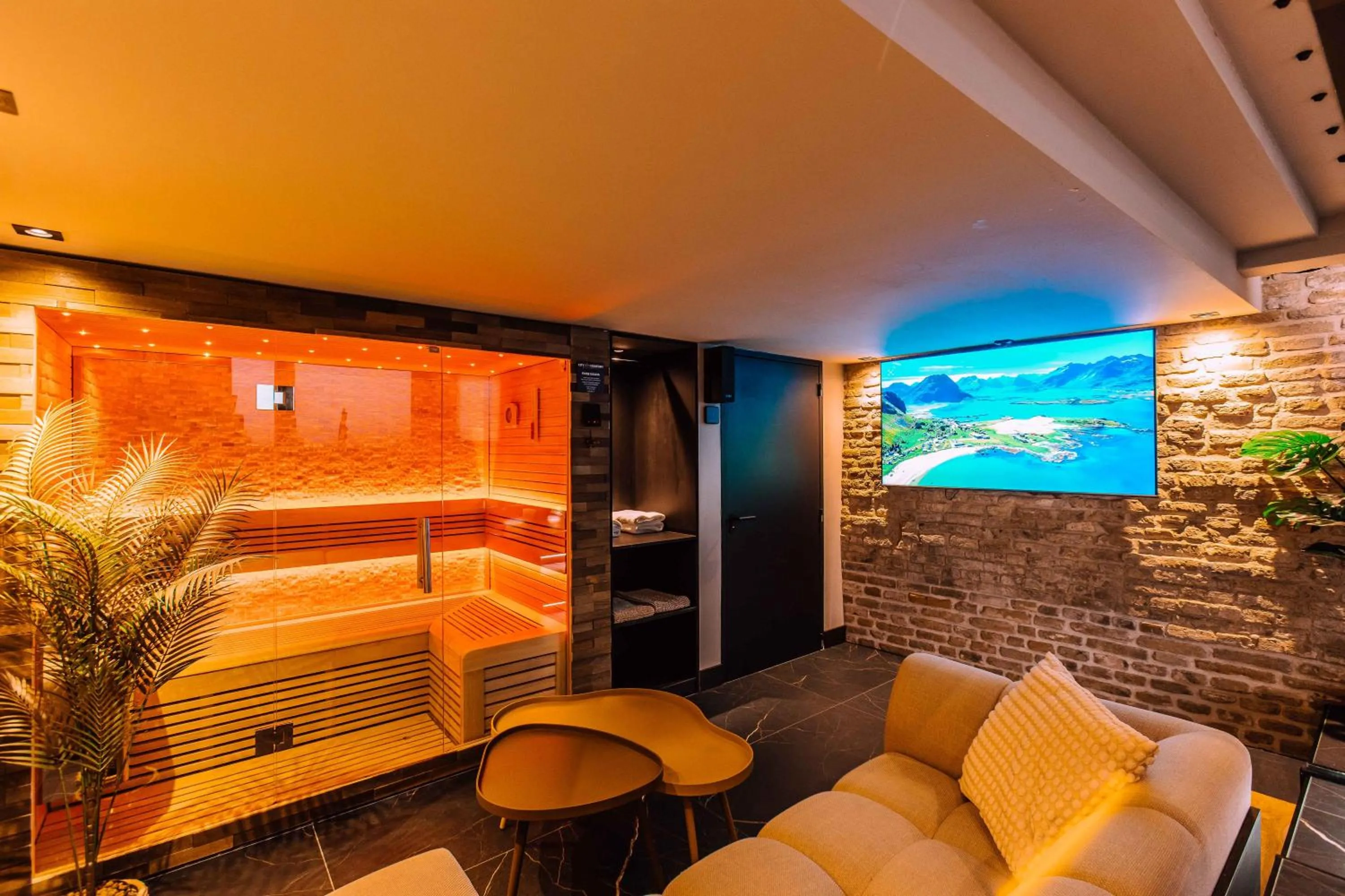 Sauna in Hotel de Prince