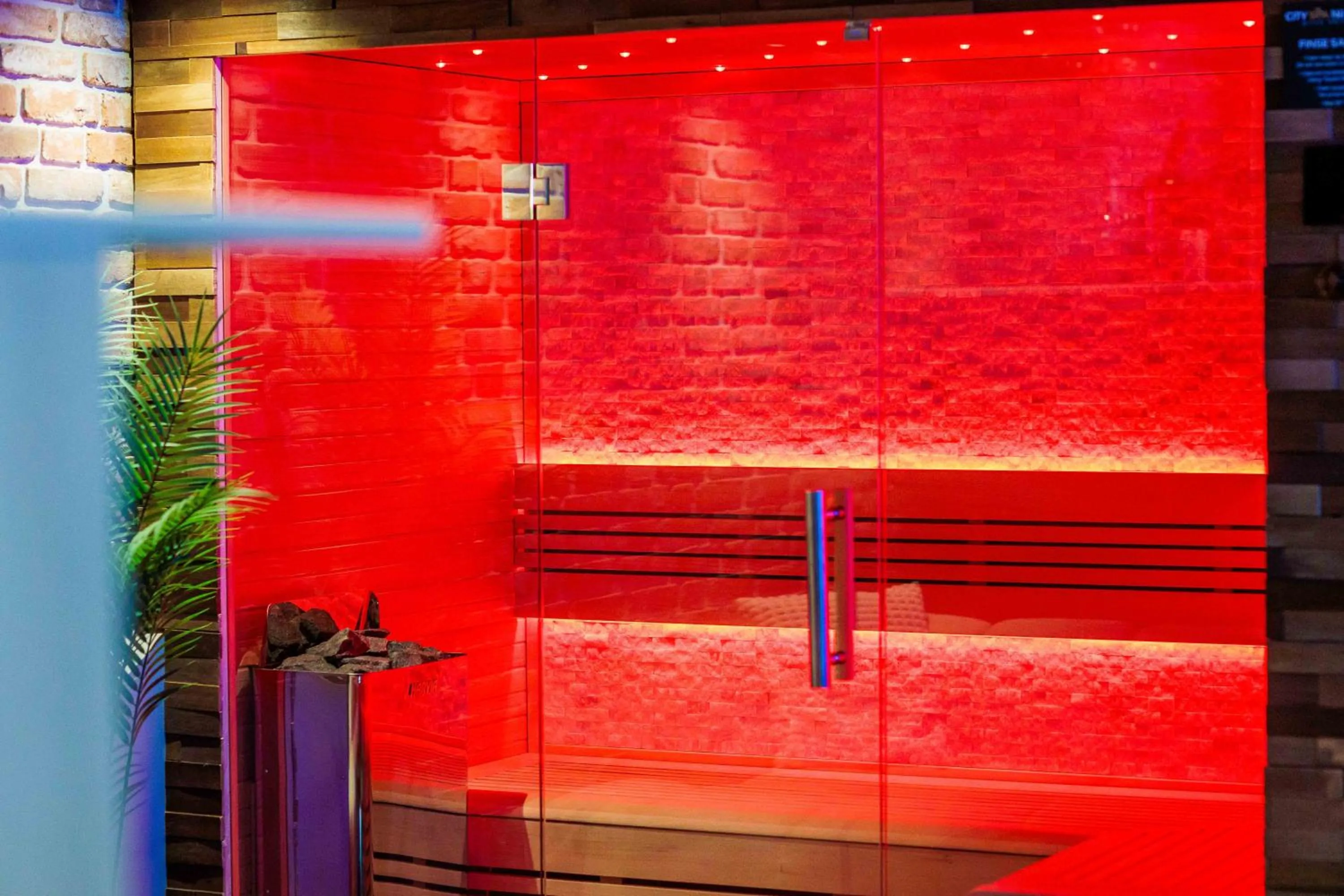 Sauna in Hotel de Prince