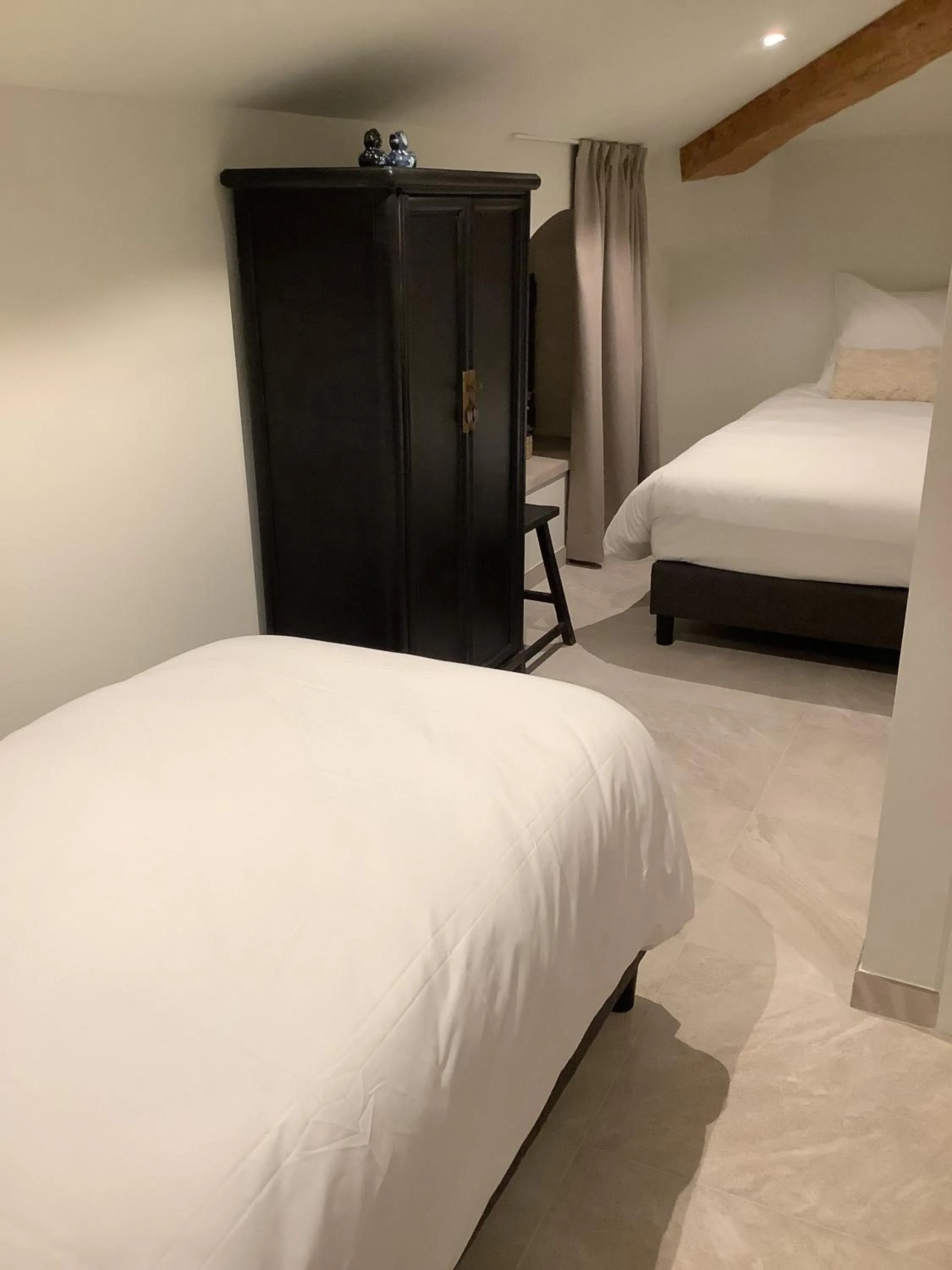 Bed in Hotel Finca La Mixtura, Restaurant Mélange