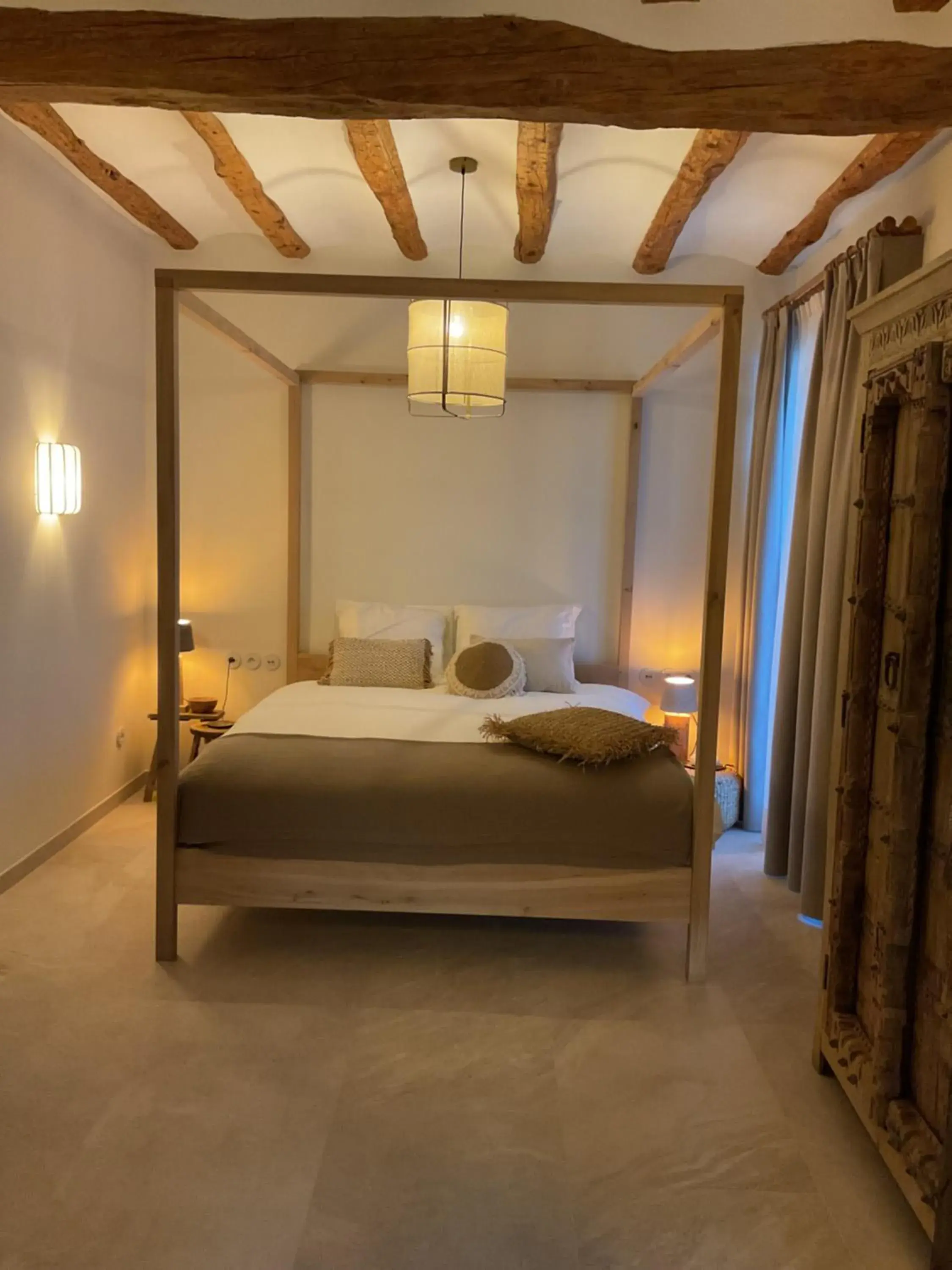 Deluxe Double Room with Bath in Hotel Finca La Mixtura, Restaurant Mélange Deluxe Double Room with Bath in Hotel Finca La Mixtura, Restaurant Mélange