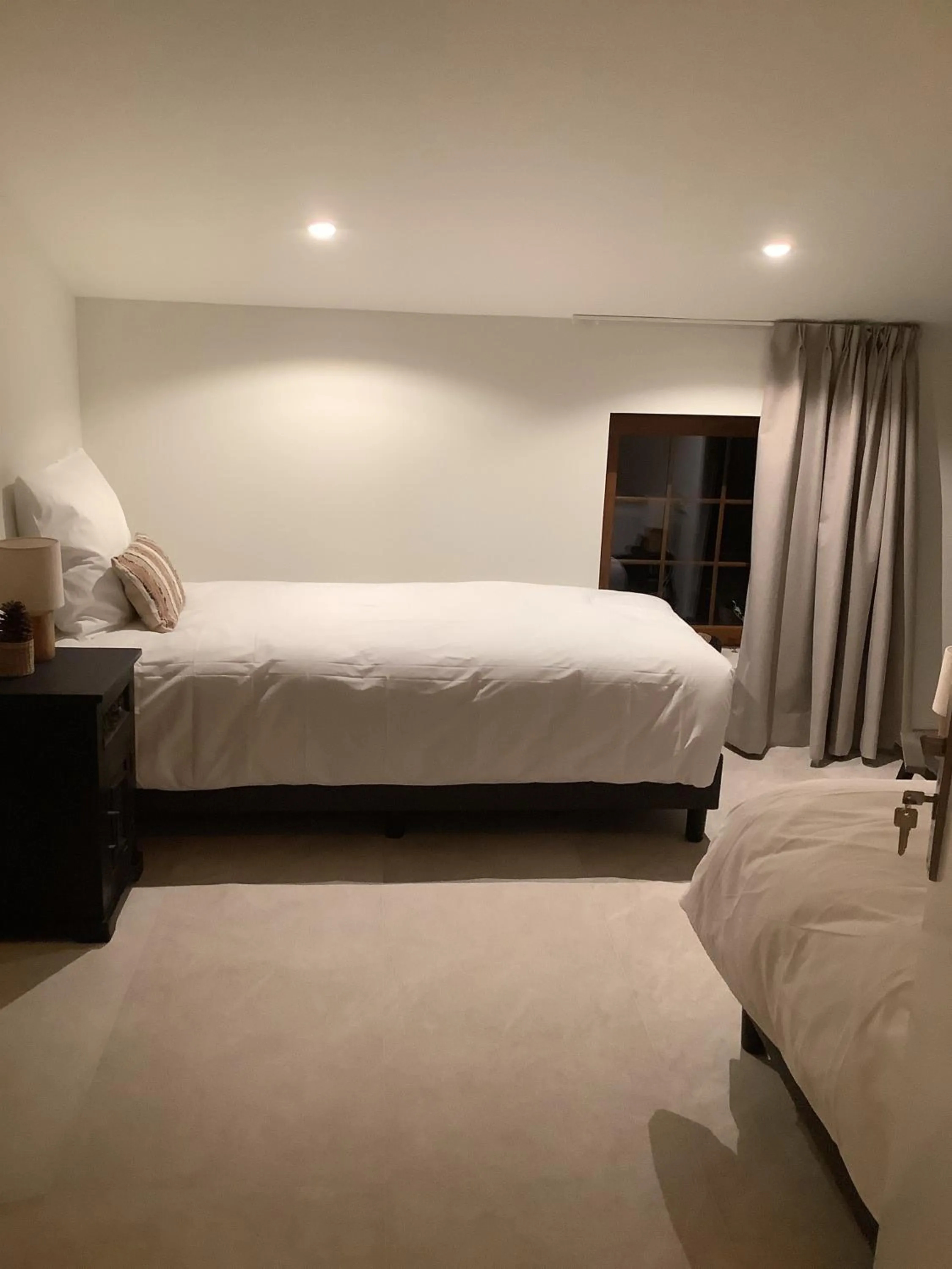 Bed in Hotel Finca La Mixtura, Restaurant Mélange