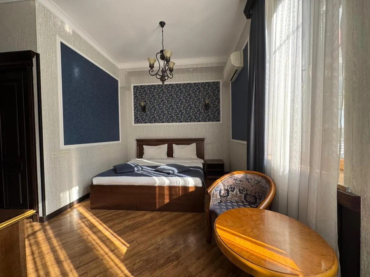 Bed in Renesans in Yerevan hotel