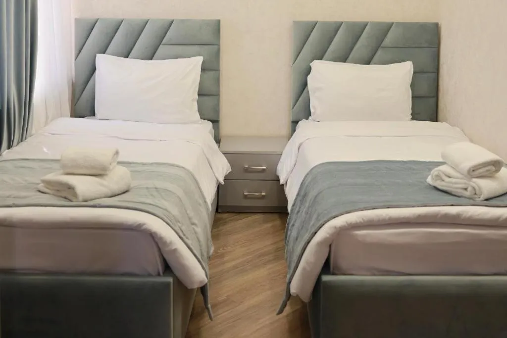Bed in Renesans in Yerevan hotel