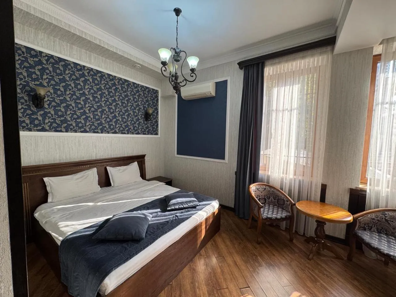 Bed in Renesans in Yerevan hotel