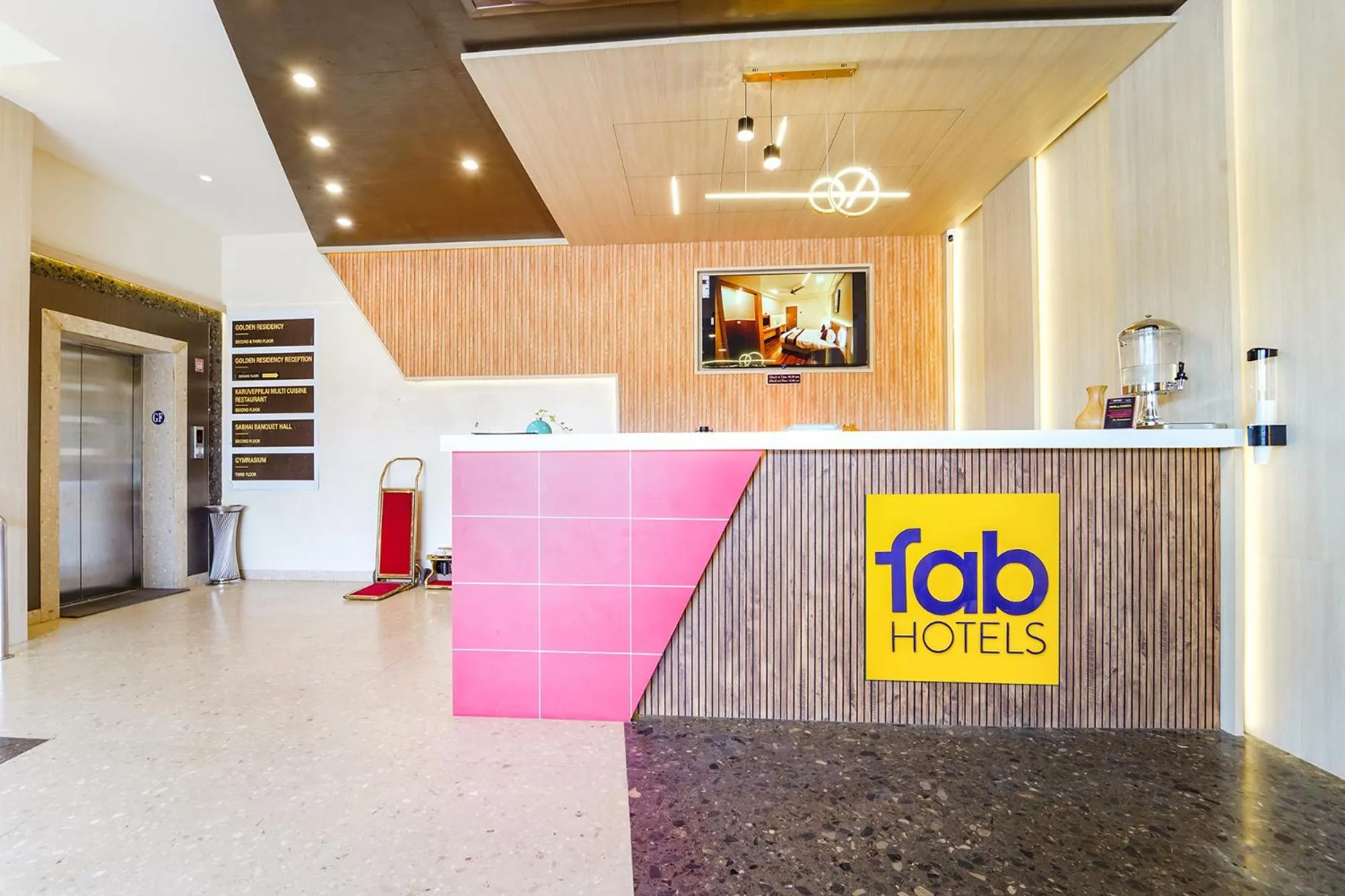 Lobby or reception in Oriva Nestlay Rooms Ramnad