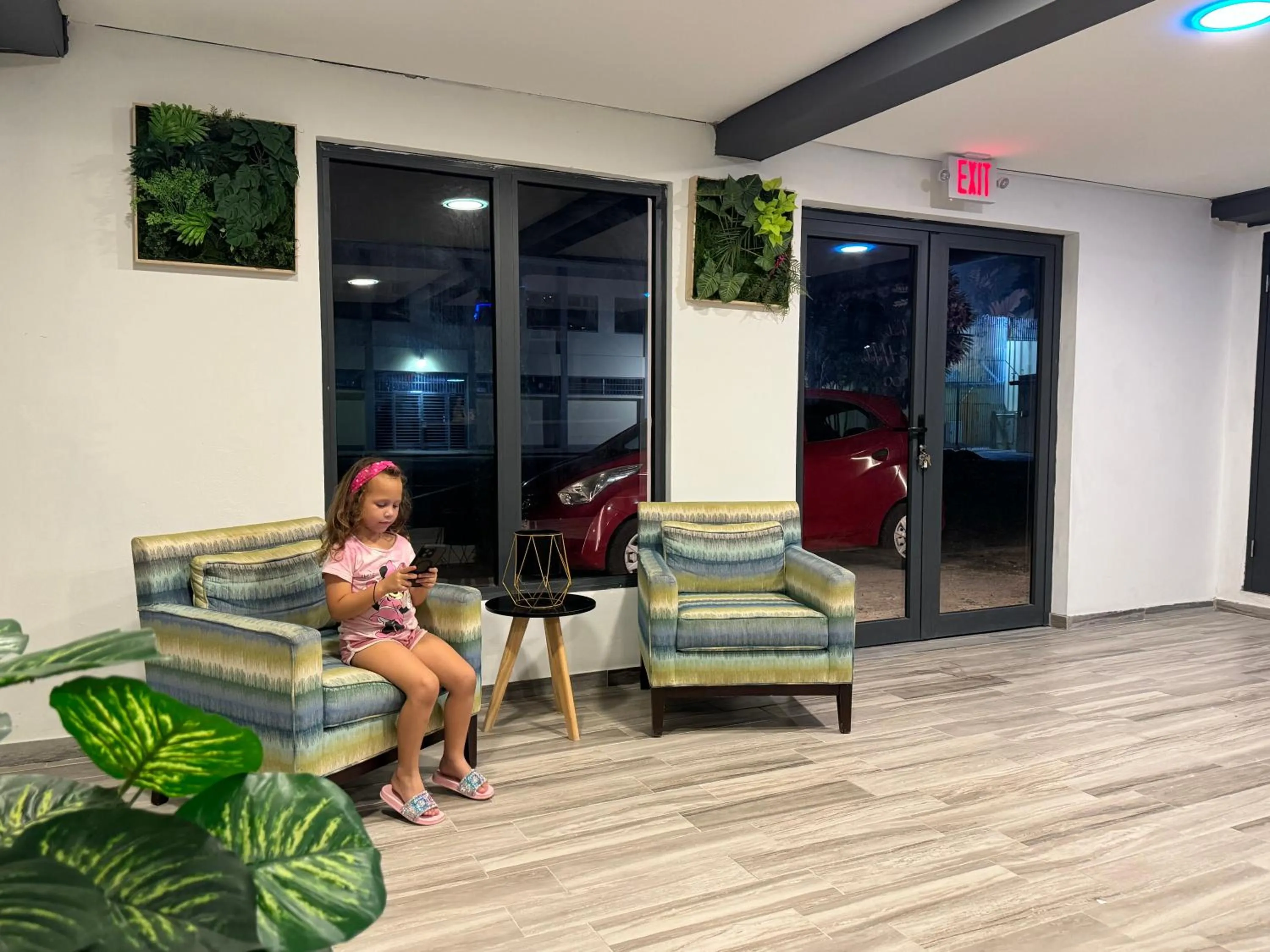 Seating area in Central Boutique Hotel