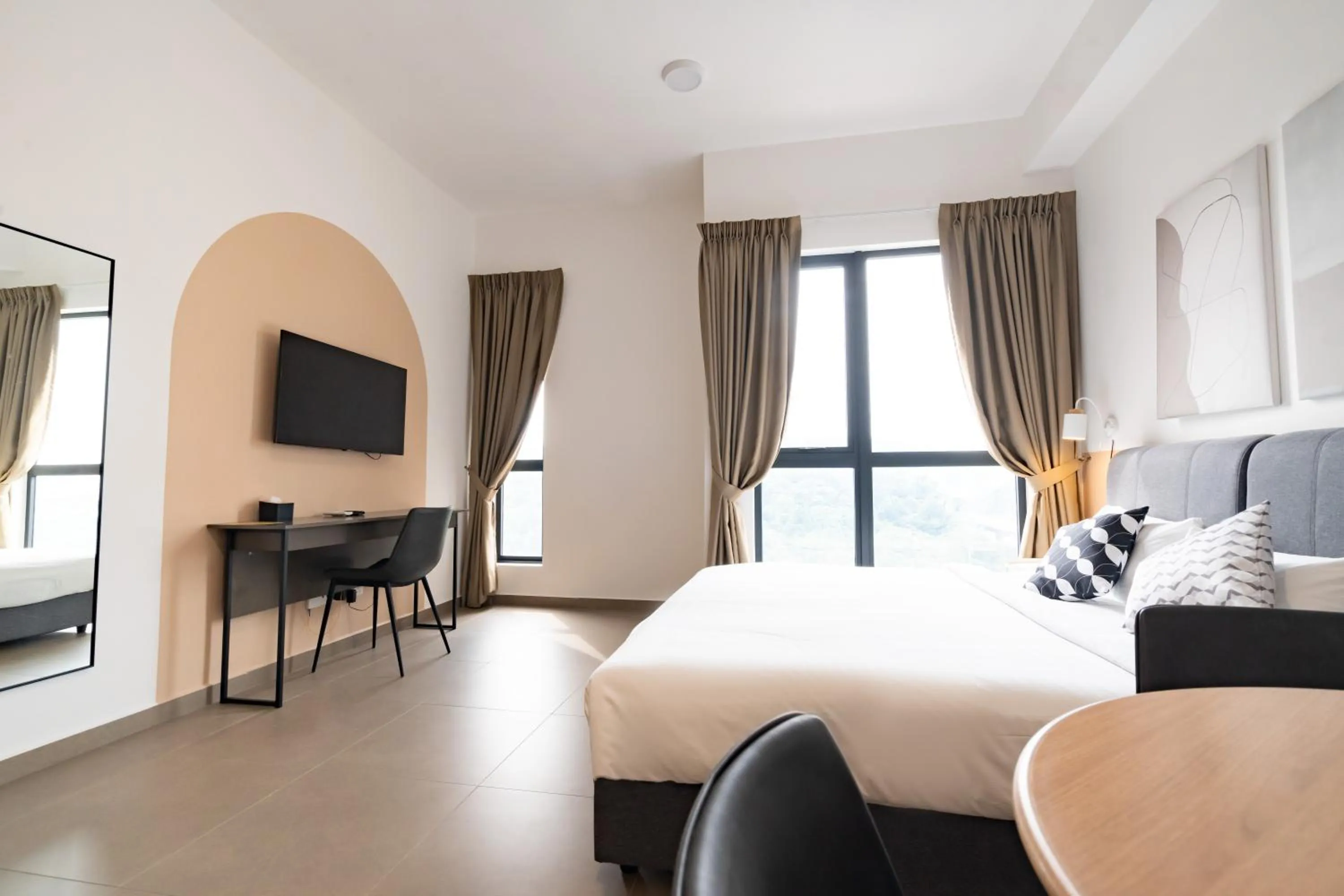 Bedroom, Bed in Mossaz Leisure Suites Kuala Lumpur