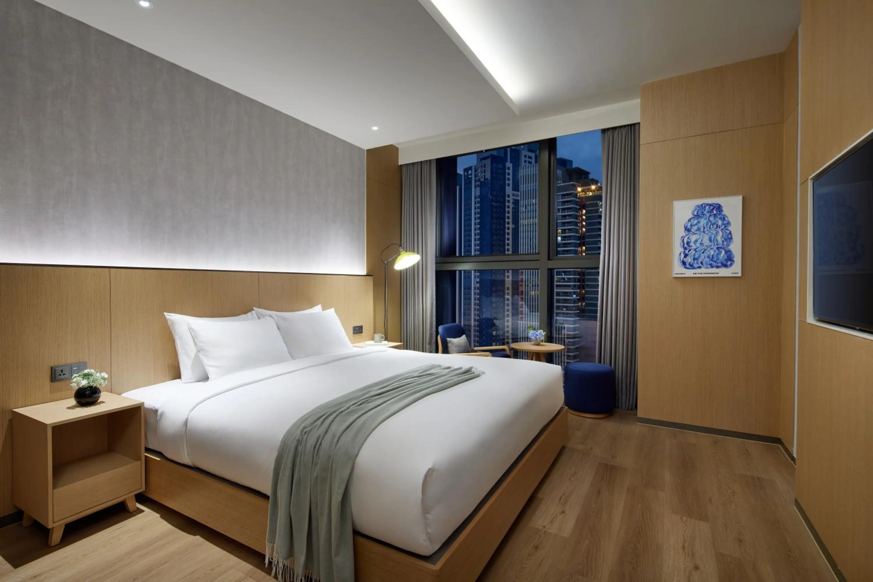 Bed in L7 HAEUNDAE by LOTTE HOTELS