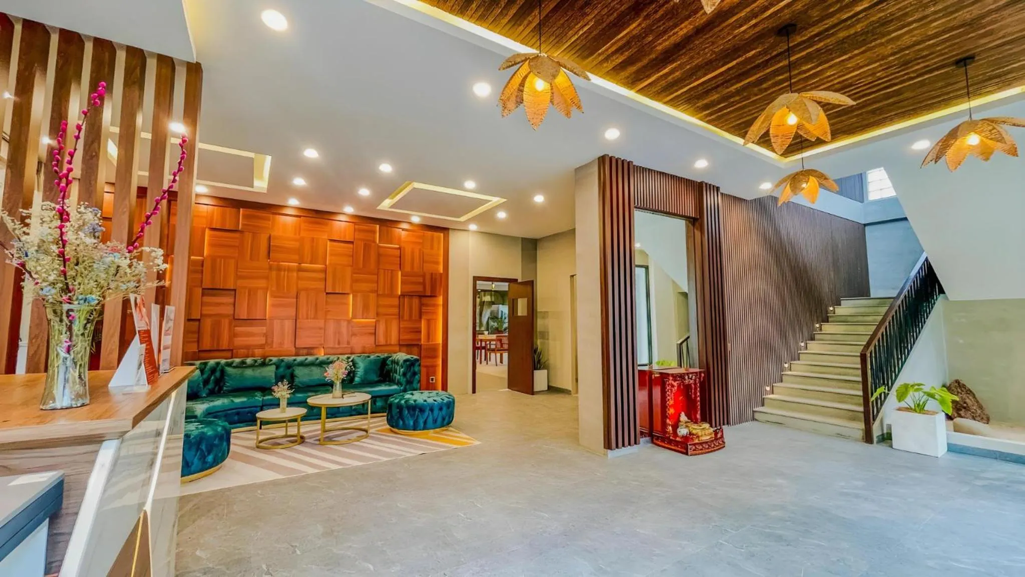 Lobby or reception in The Luxury