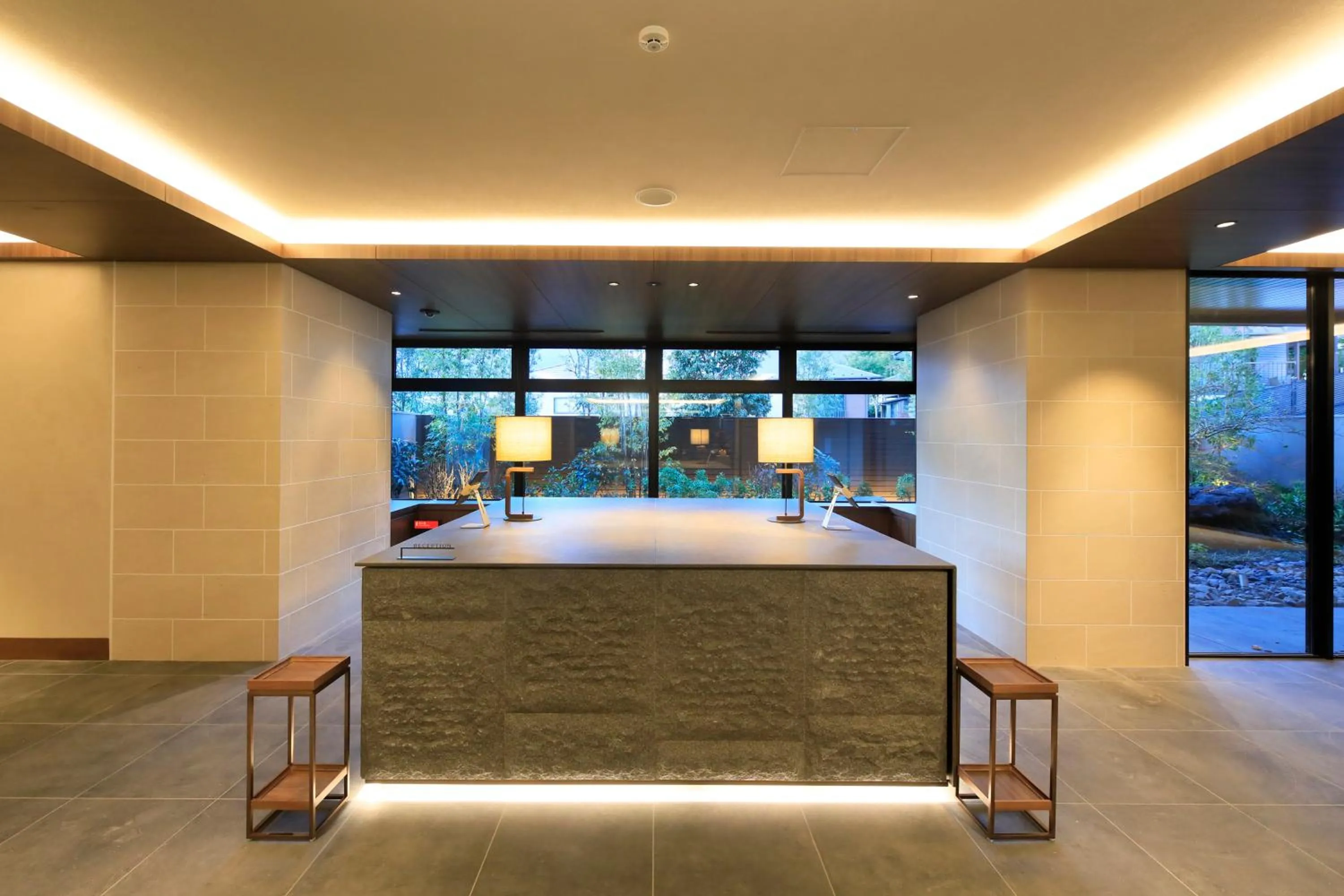 Lobby or reception in Blisstia Hakone Sengokuhara Adult only