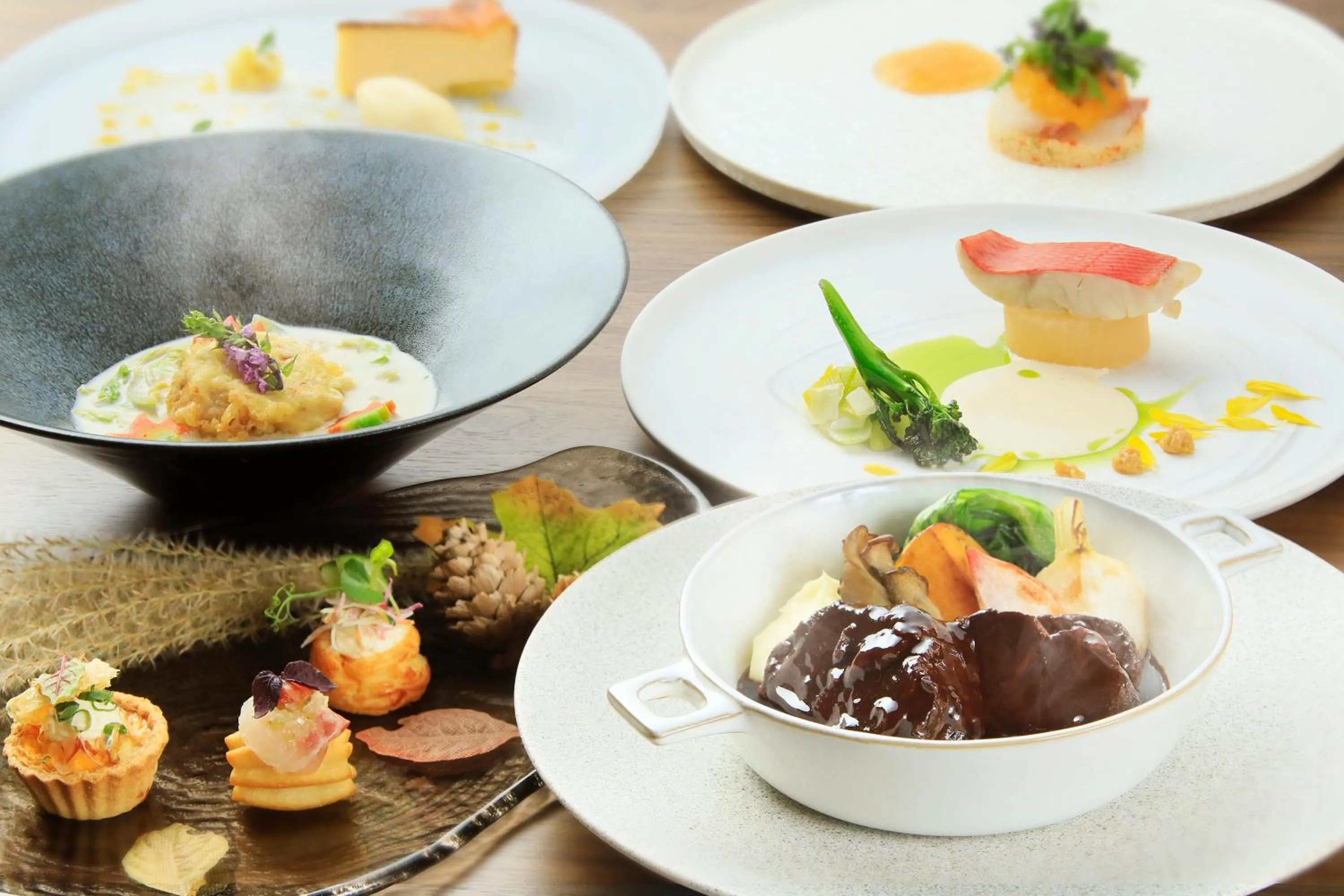 Meals in Blisstia Hakone Sengokuhara Adult only