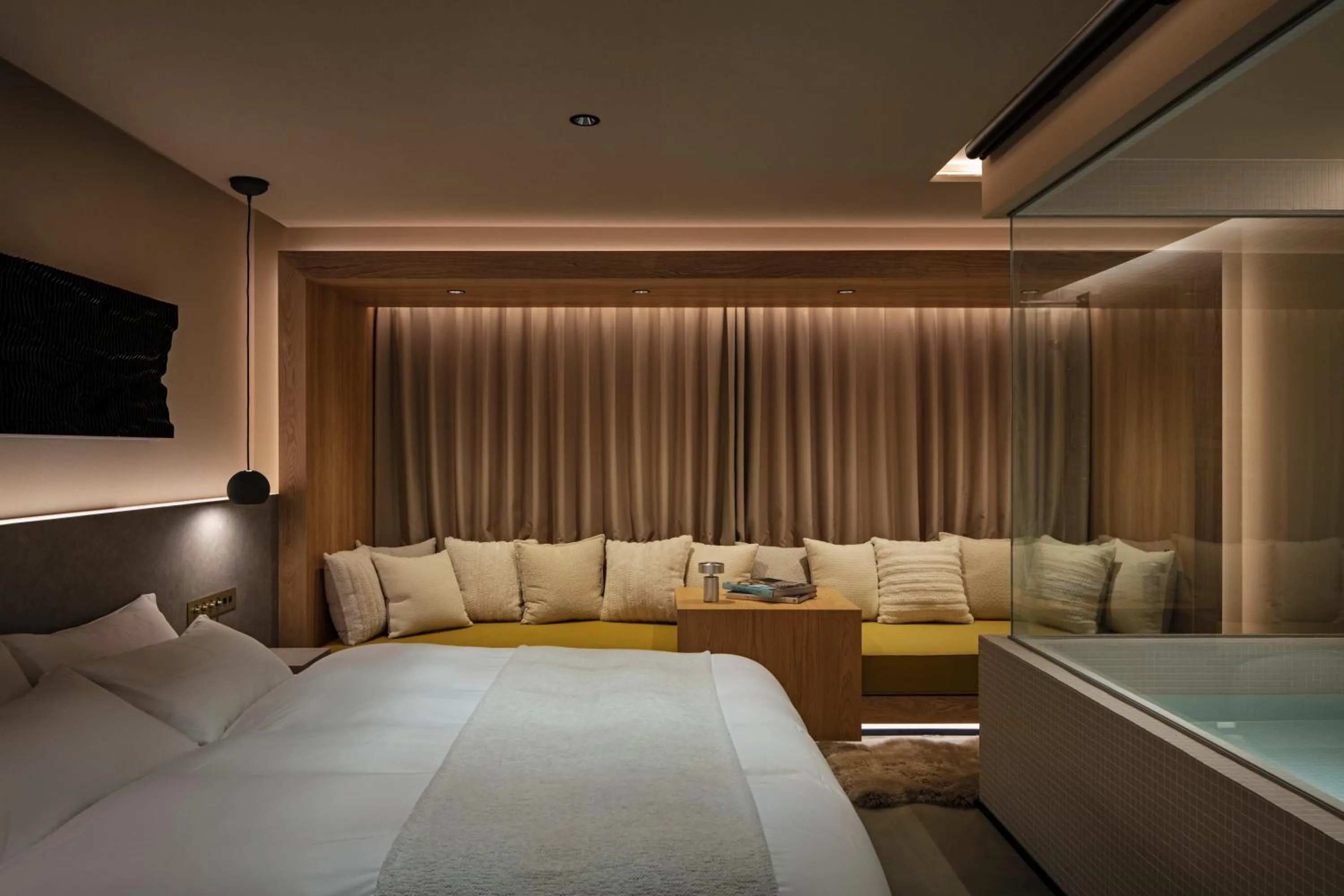 Bed in HotelCO Kuramae ホテル コ 蔵前