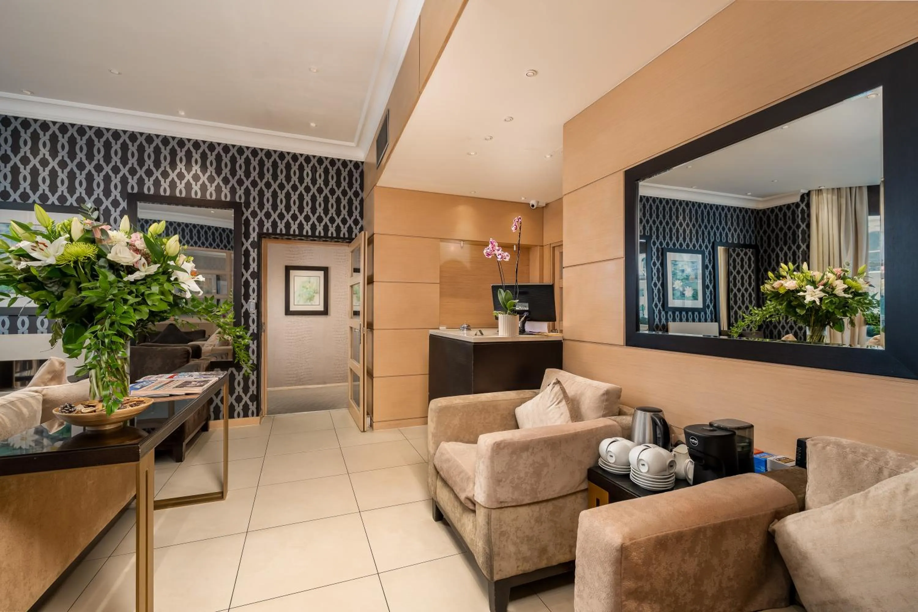 Living room in The Beaufort