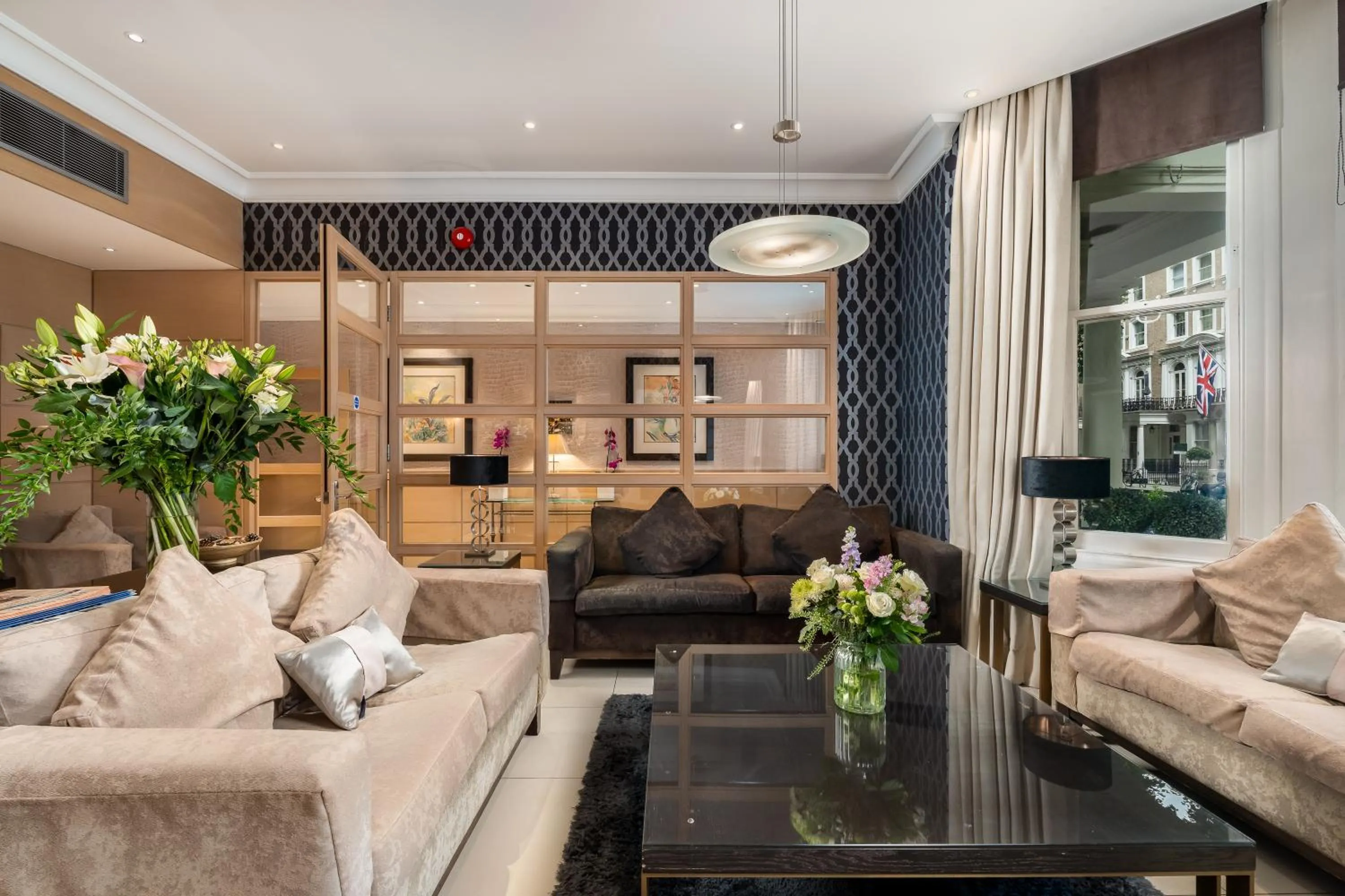 Living room in The Beaufort