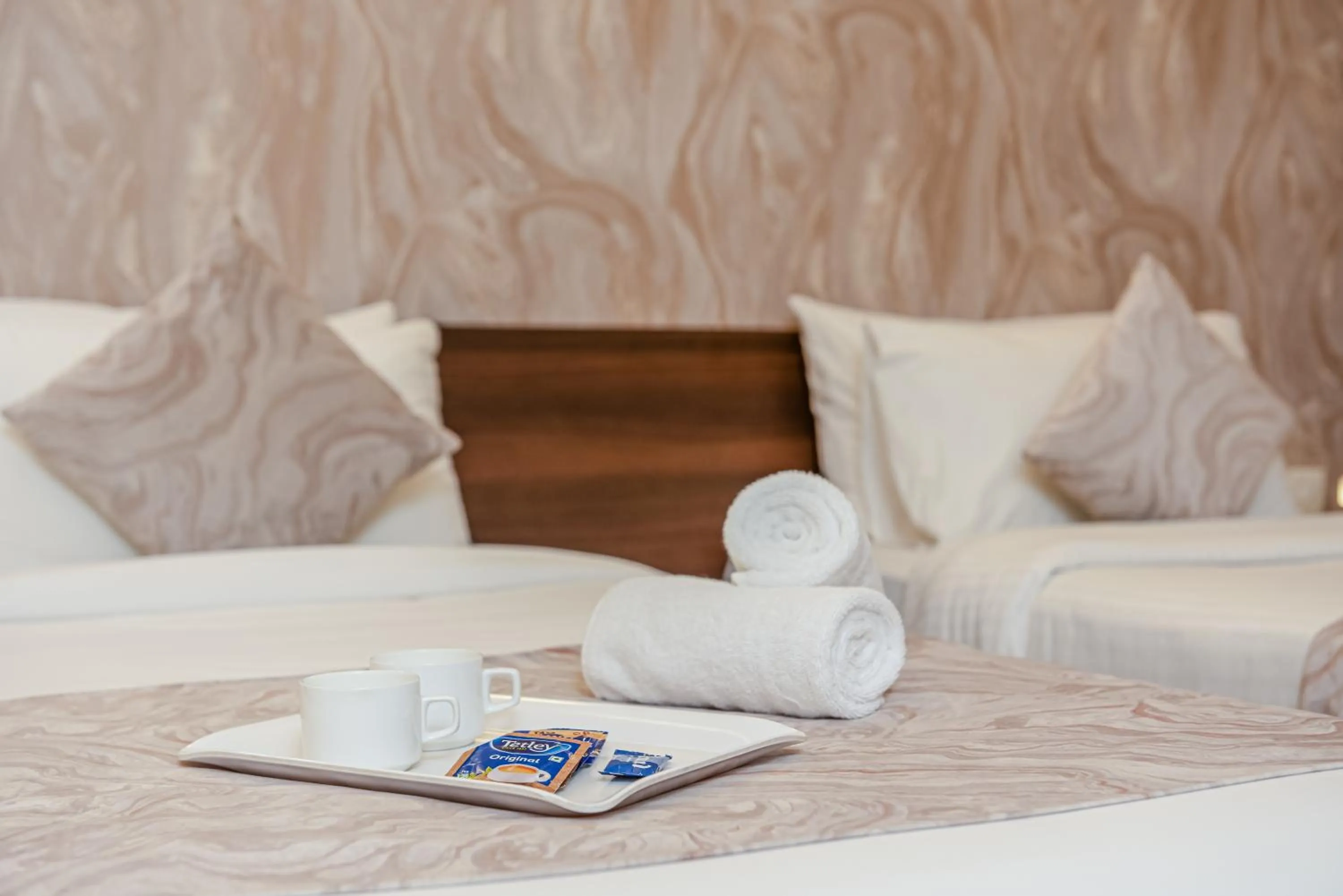 Bed in Hotel Shoolin Grand