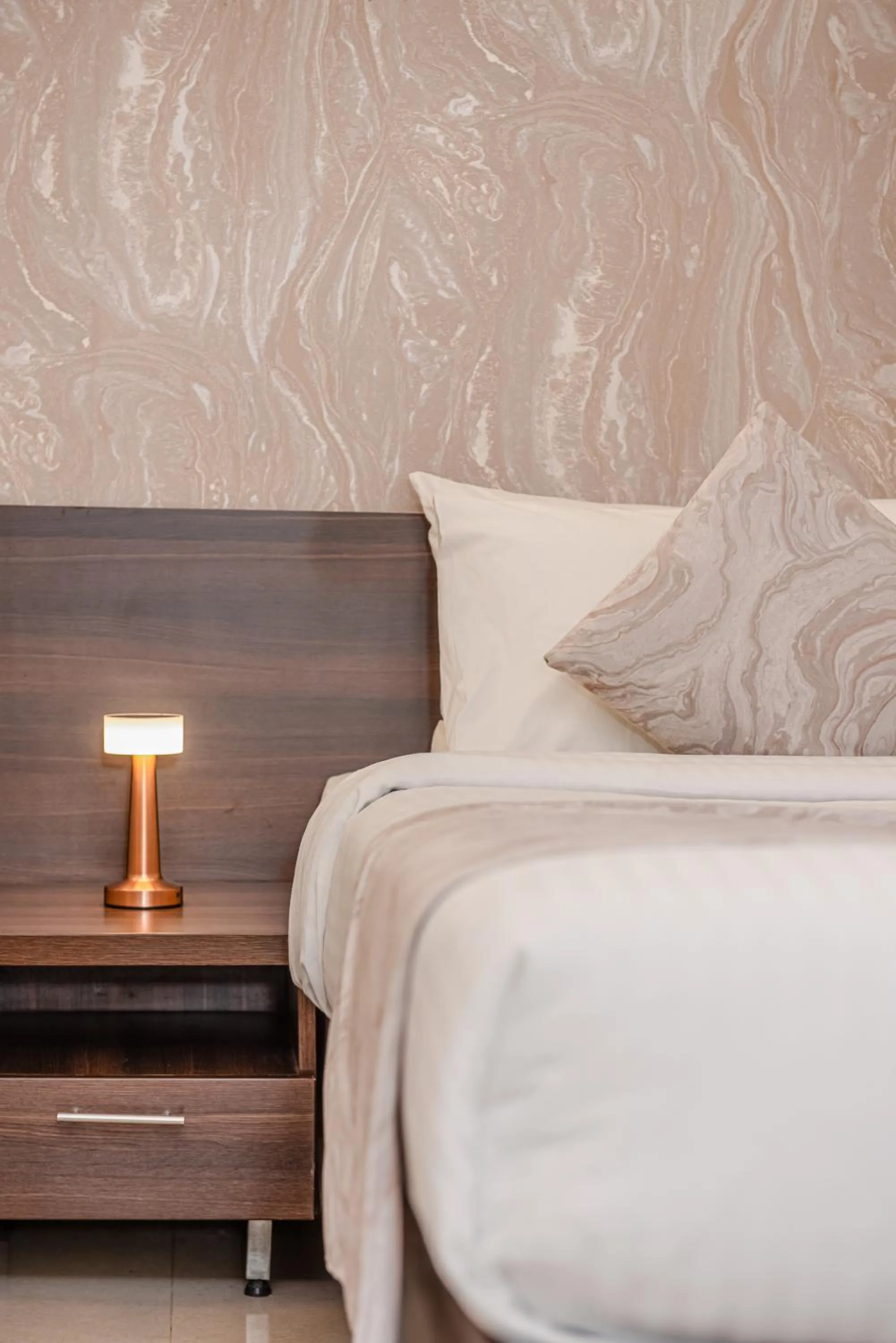 Bed in Hotel Shoolin Grand