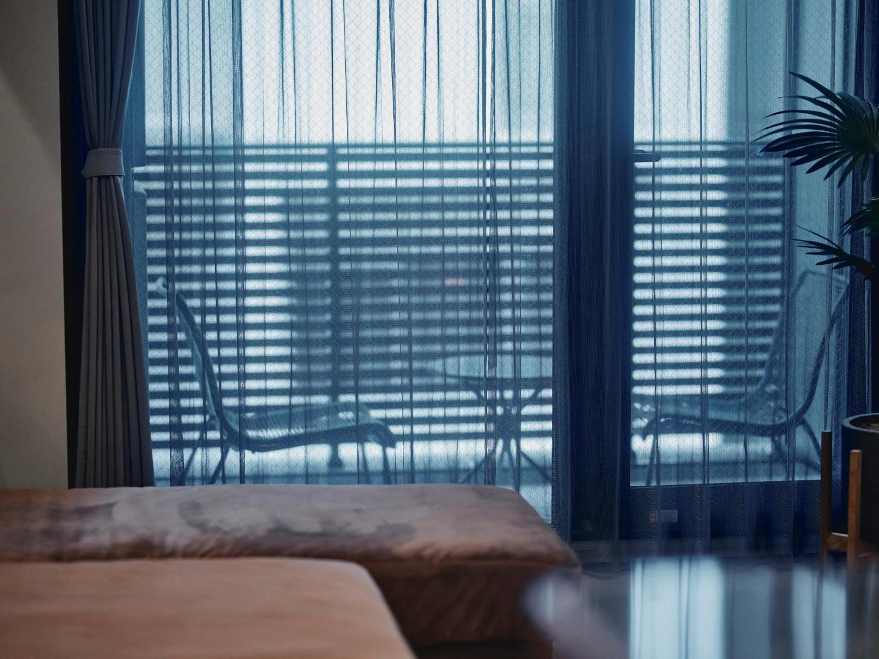 Balcony/Terrace, Bed in illi Enu Yotsuya