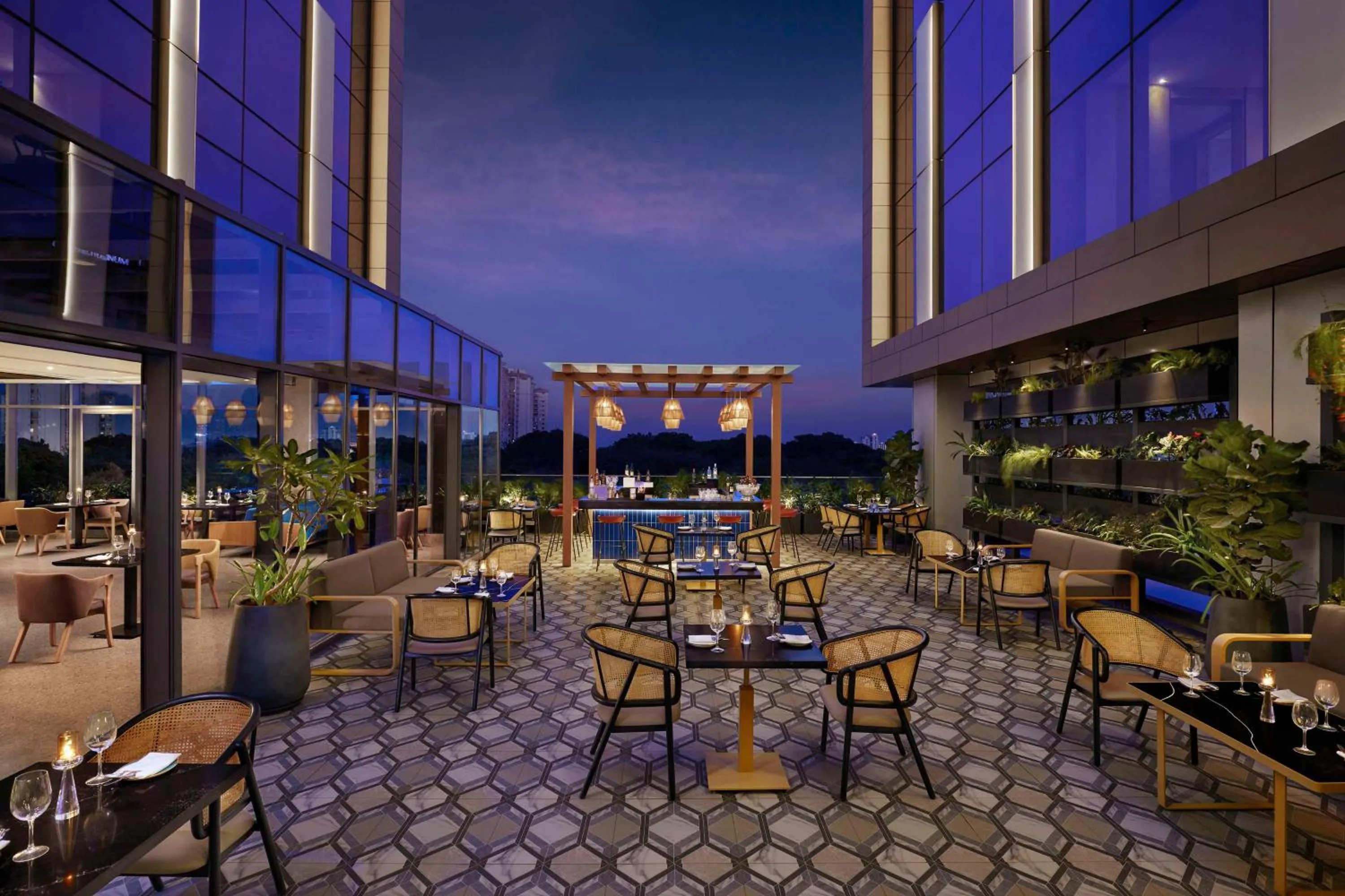 Restaurant/places to eat in Hyatt Centric Hebbal Bengaluru