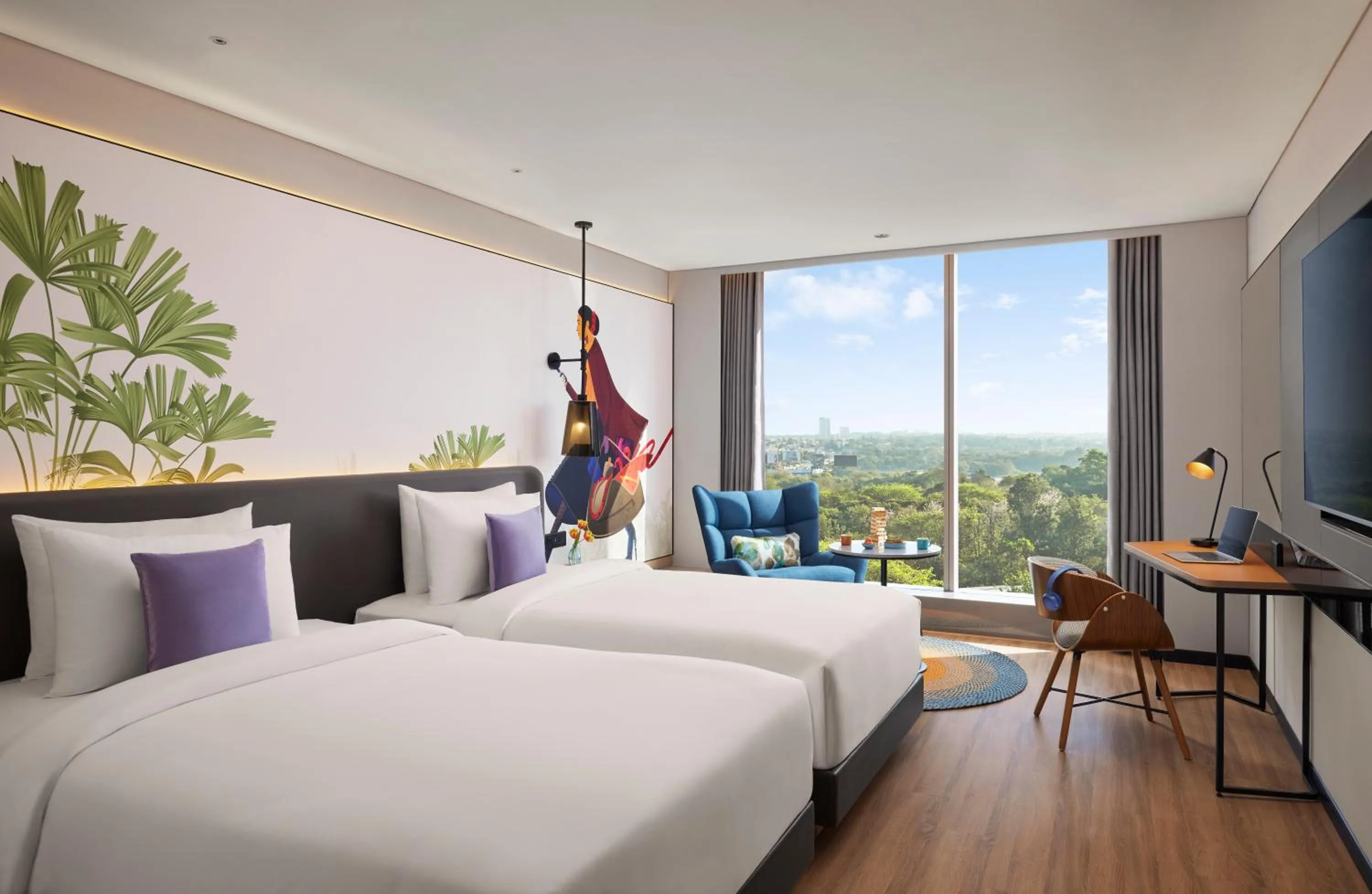 Bed in Hyatt Centric Hebbal Bengaluru