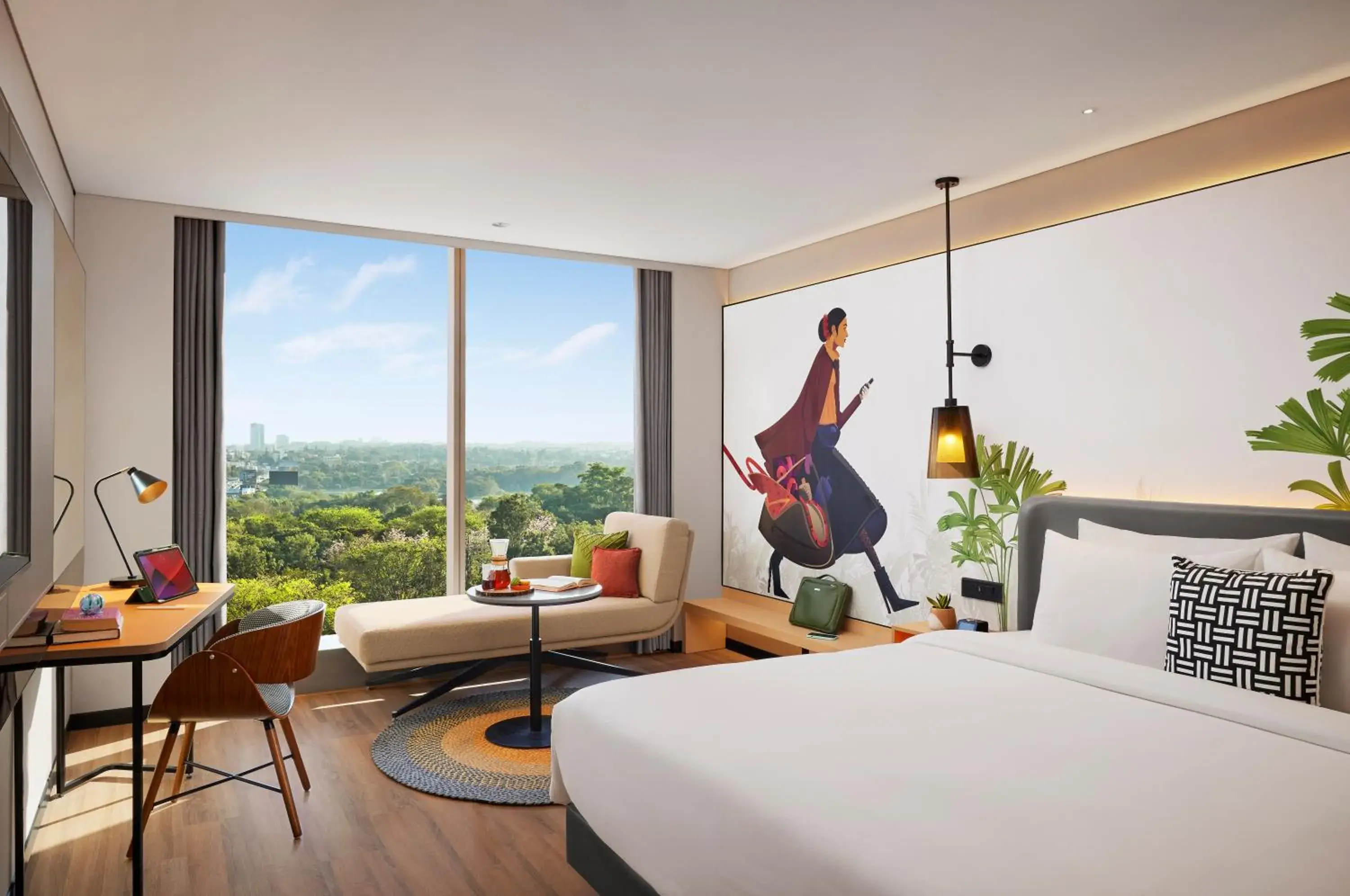 King Room with Forest - single occupancy in Hyatt Centric Hebbal Bengaluru King Room with Forest - single occupancy in Hyatt Centric Hebbal Bengaluru