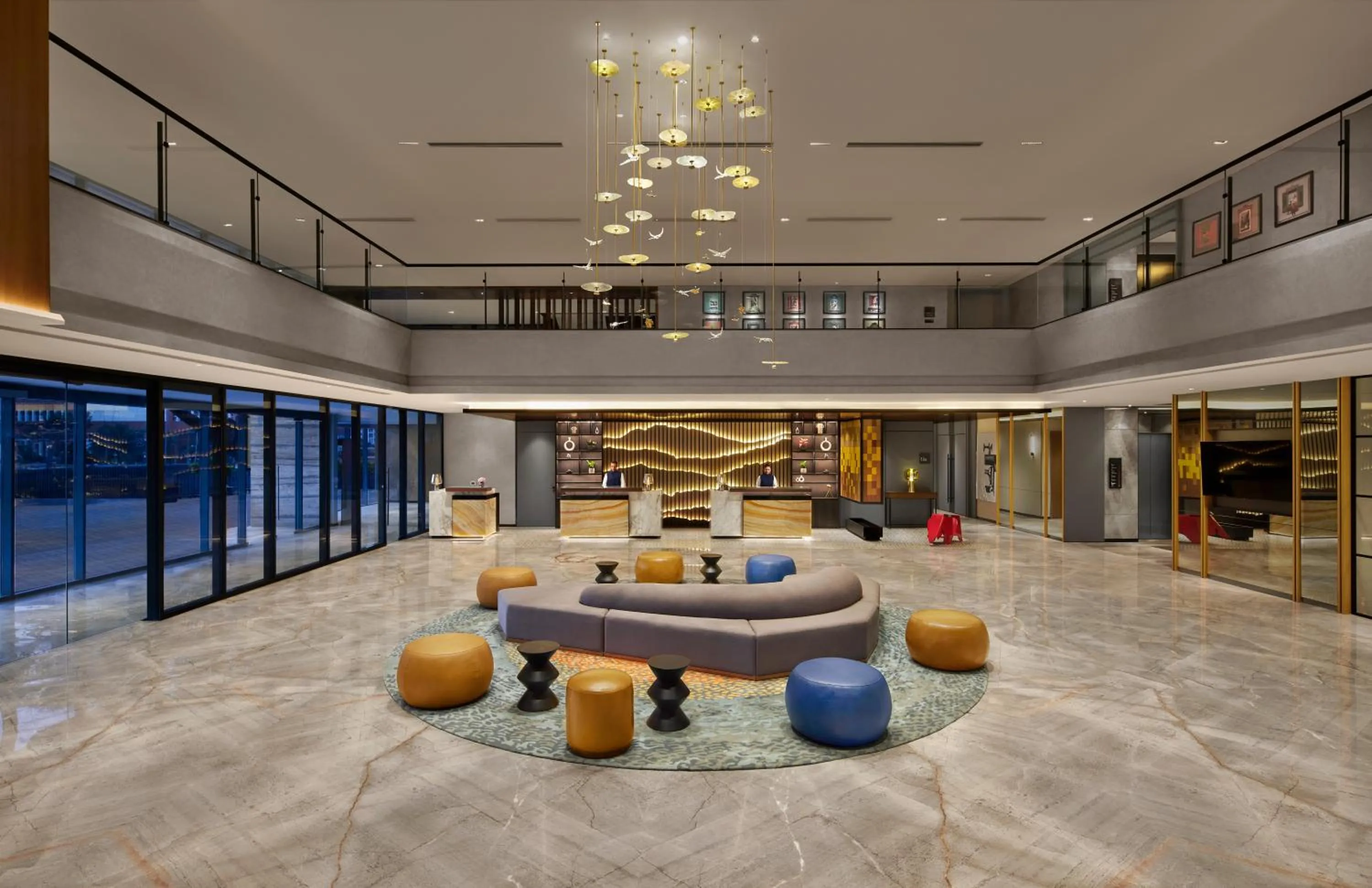 Lobby or reception in Hyatt Centric Hebbal Bengaluru