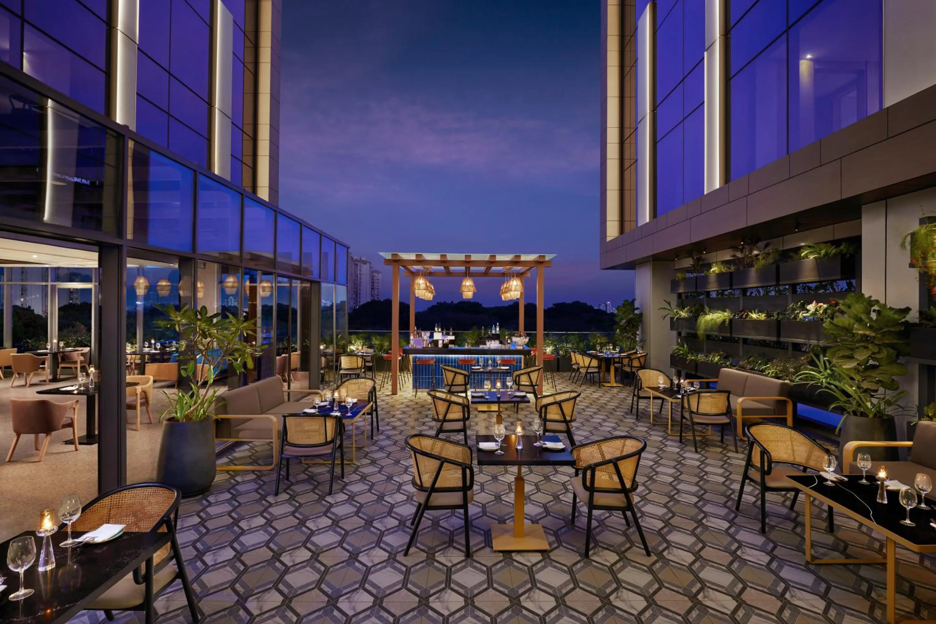 Restaurant/places to eat in Hyatt Centric Hebbal Bengaluru