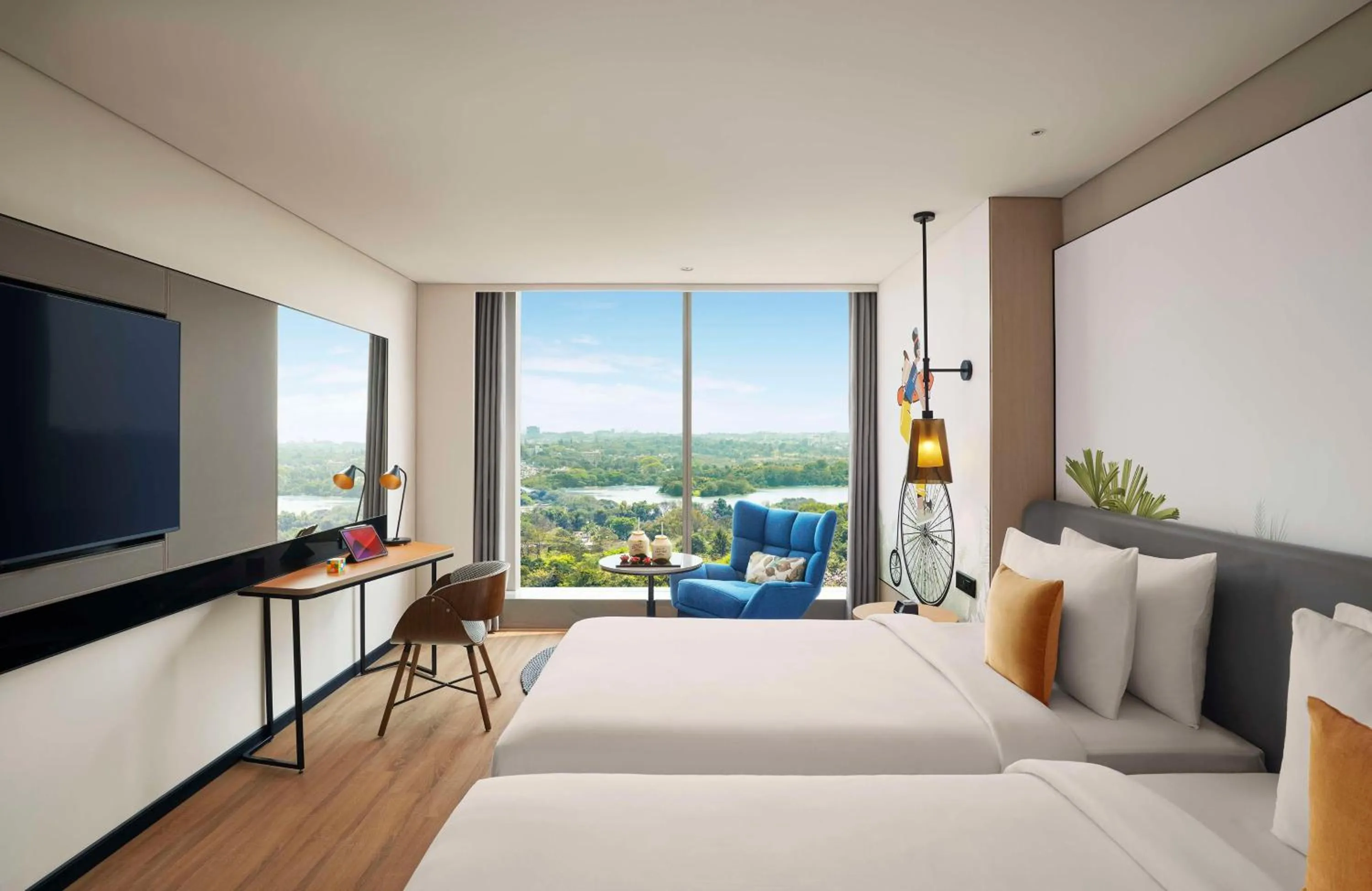 Bedroom, Bed in Hyatt Centric Hebbal Bengaluru