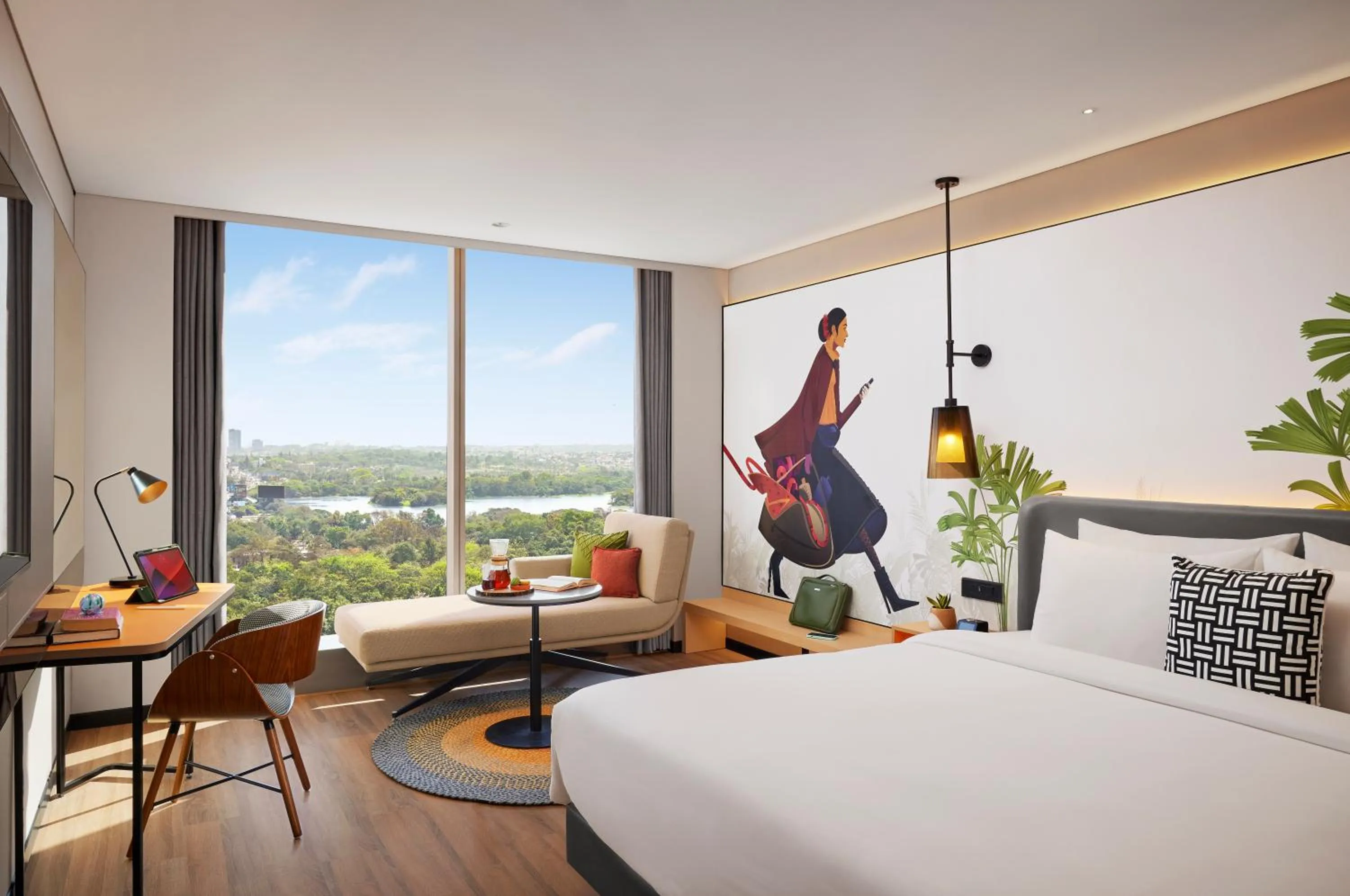 Bed in Hyatt Centric Hebbal Bengaluru