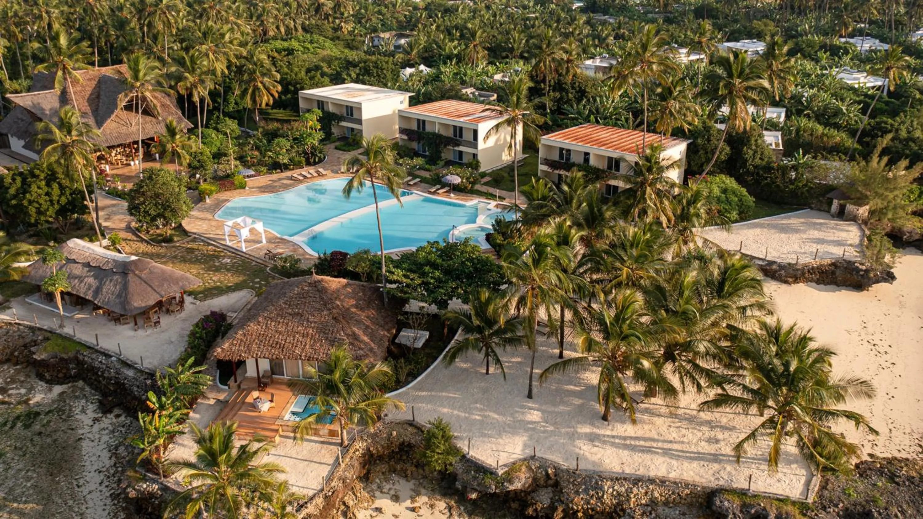 Bird's eye view in Maharaja Boutique Hotel Zanzibar