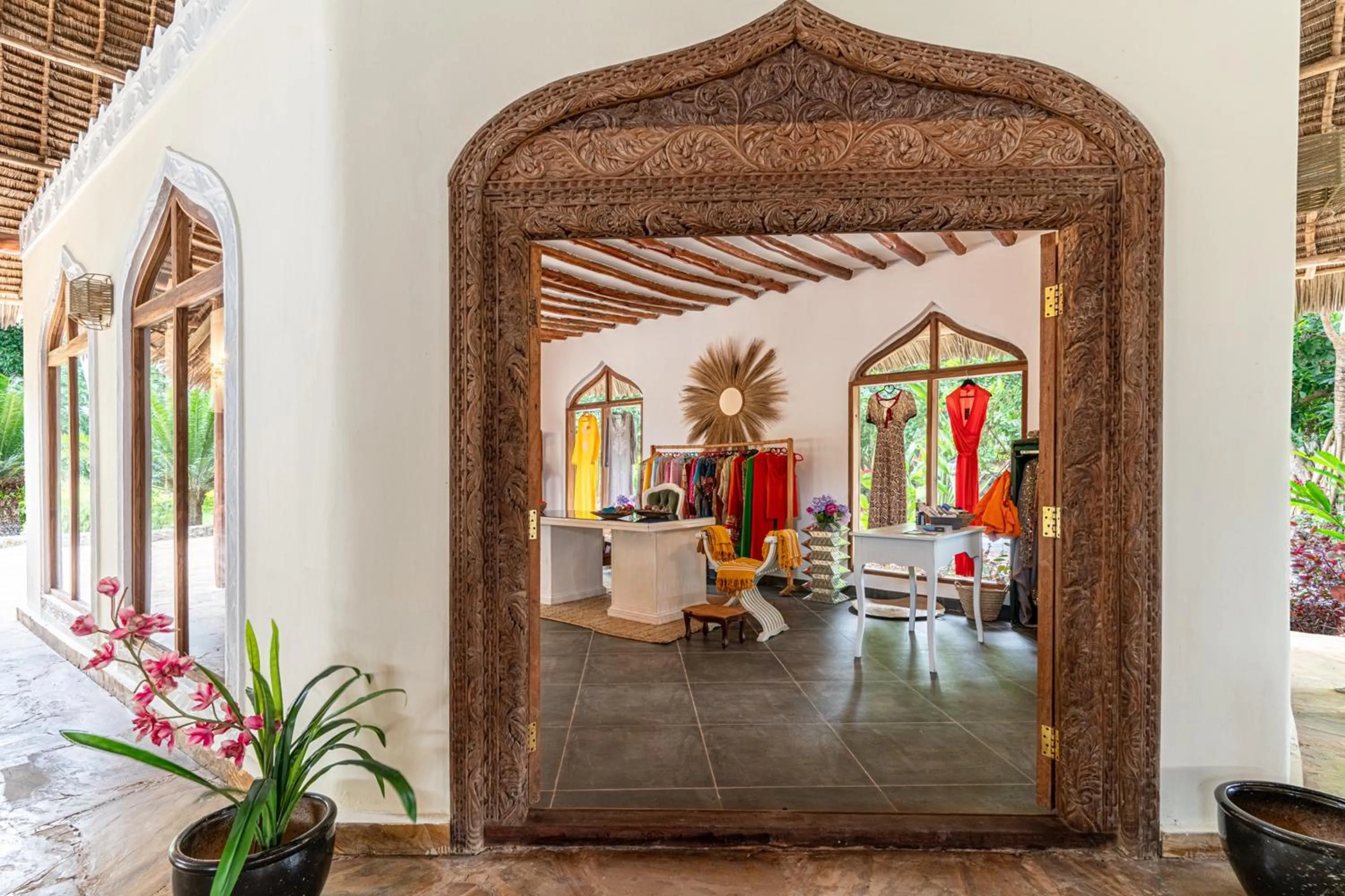 On-site shops in Maharaja Boutique Hotel Zanzibar