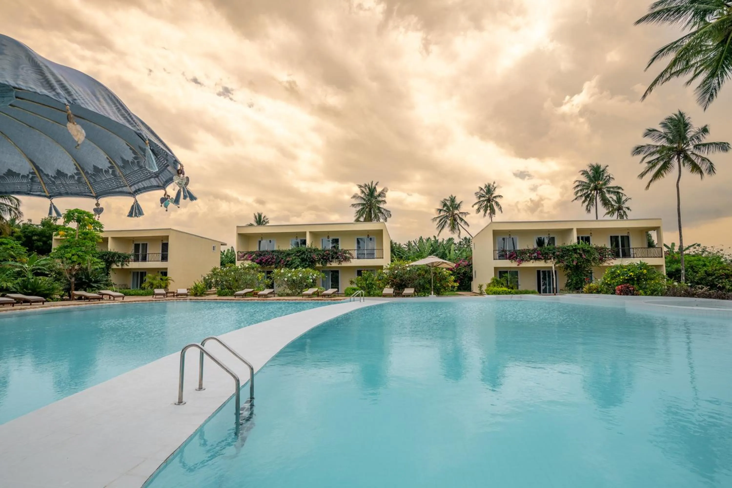 Pool view in Maharaja Boutique Hotel Zanzibar