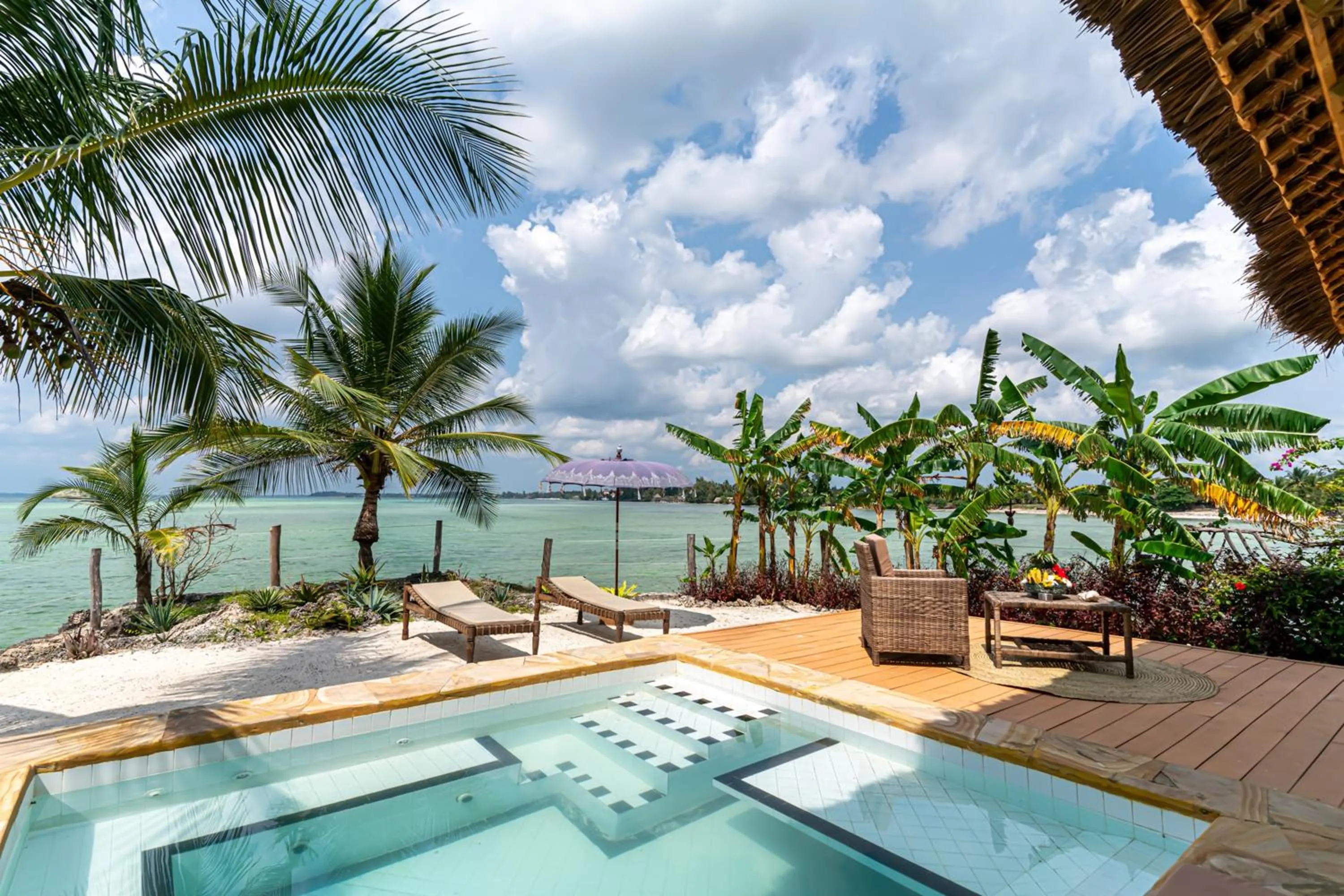 Balcony/Terrace in Maharaja Boutique Hotel Zanzibar
