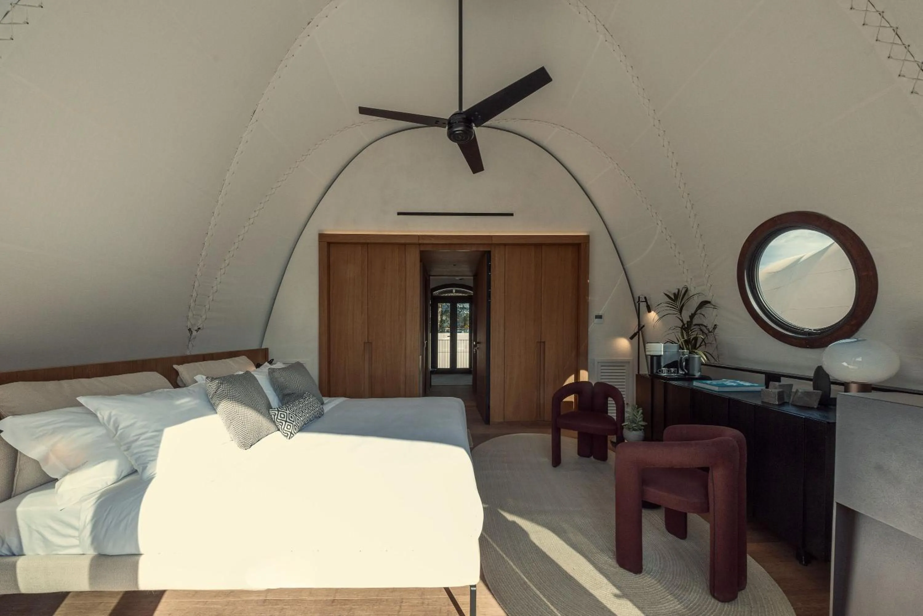 Bed in 91 Athens Riviera, The Resort