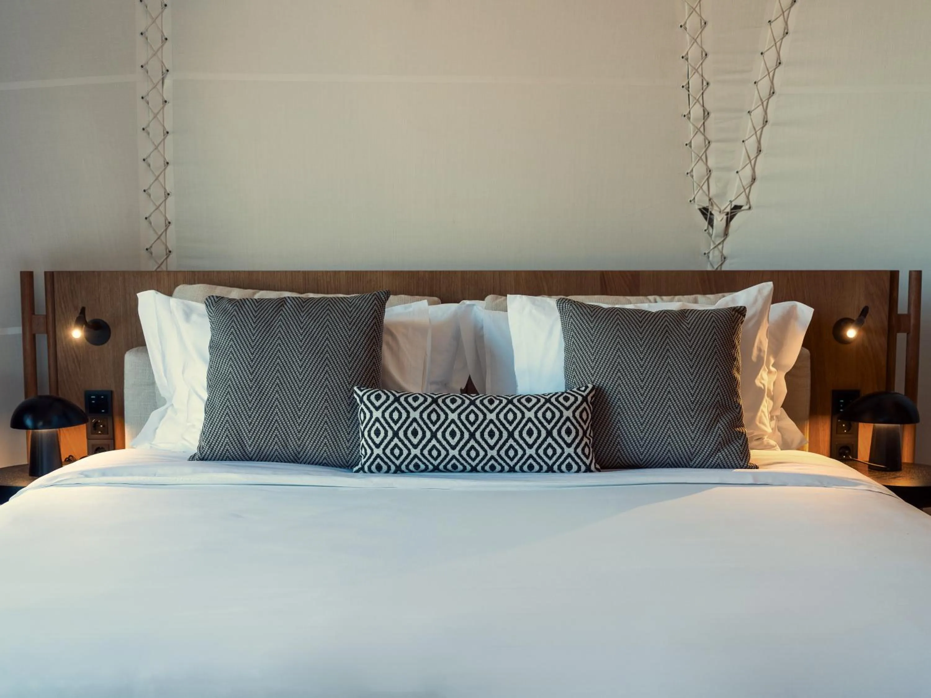 Bed in 91 Athens Riviera, The Resort